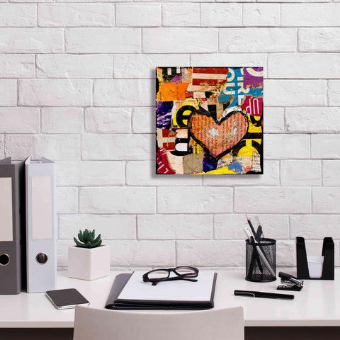 Image of 'Mixed Luv' by Erin Ashley, Giclee Canvas Wall Art,12 x 12