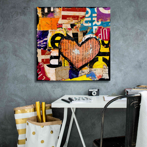 Image of 'Mixed Luv' by Erin Ashley, Giclee Canvas Wall Art,26 x 26