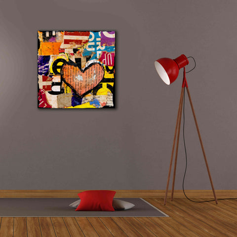 Image of 'Mixed Luv' by Erin Ashley, Giclee Canvas Wall Art,26 x 26