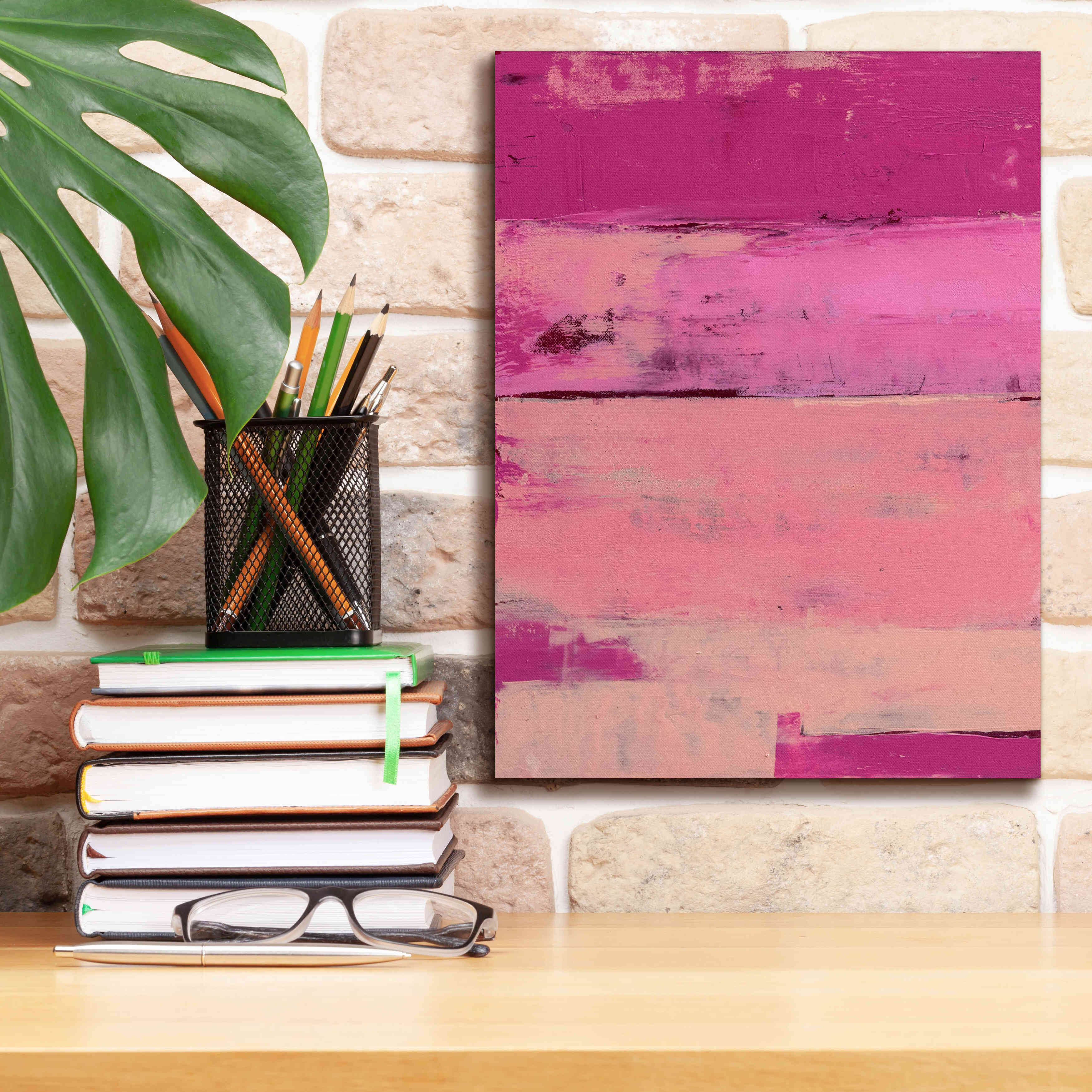 'Sweet Heart Hotel I' by Erin Ashley, Giclee Canvas Wall Art,12 x 16