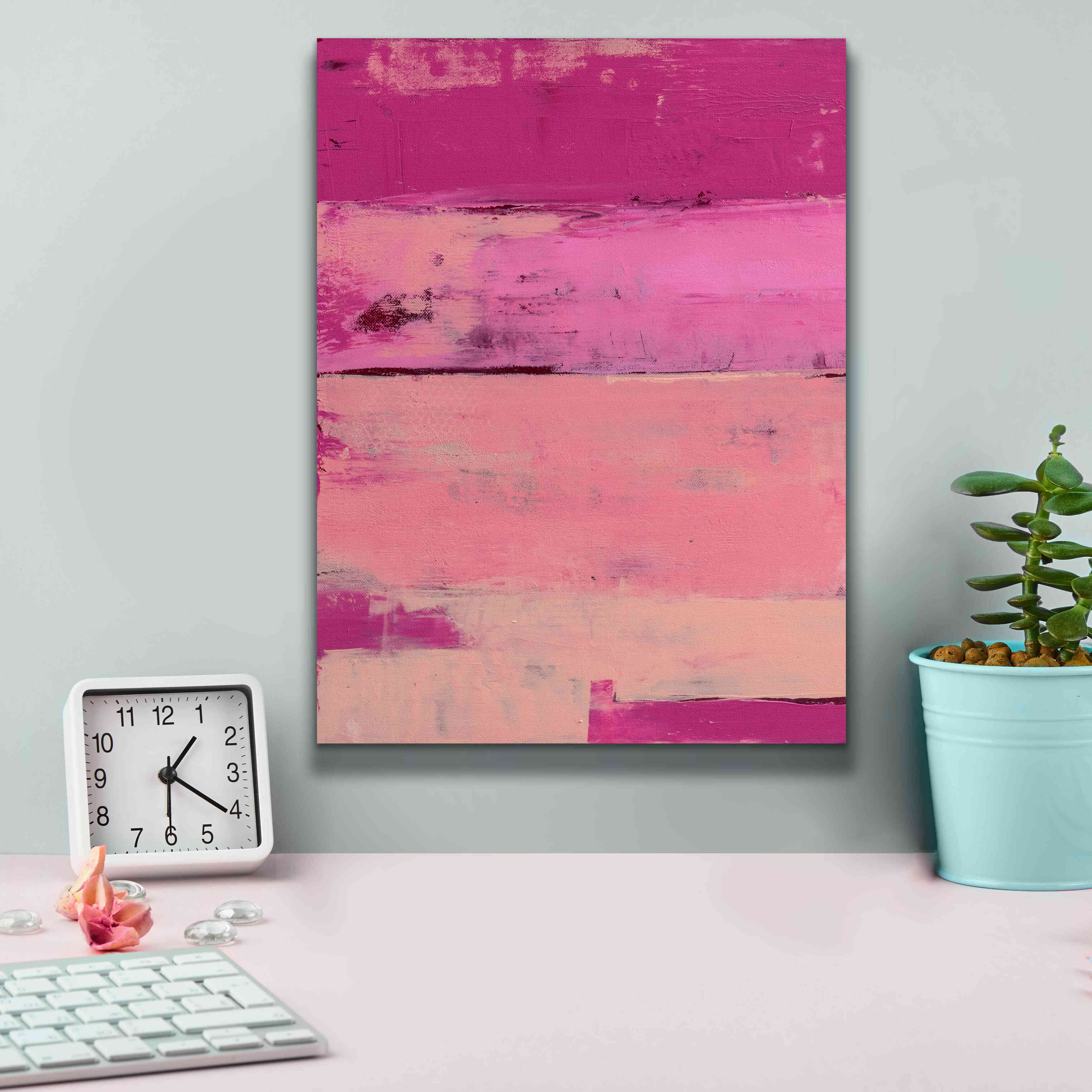 'Sweet Heart Hotel I' by Erin Ashley, Giclee Canvas Wall Art,12 x 16