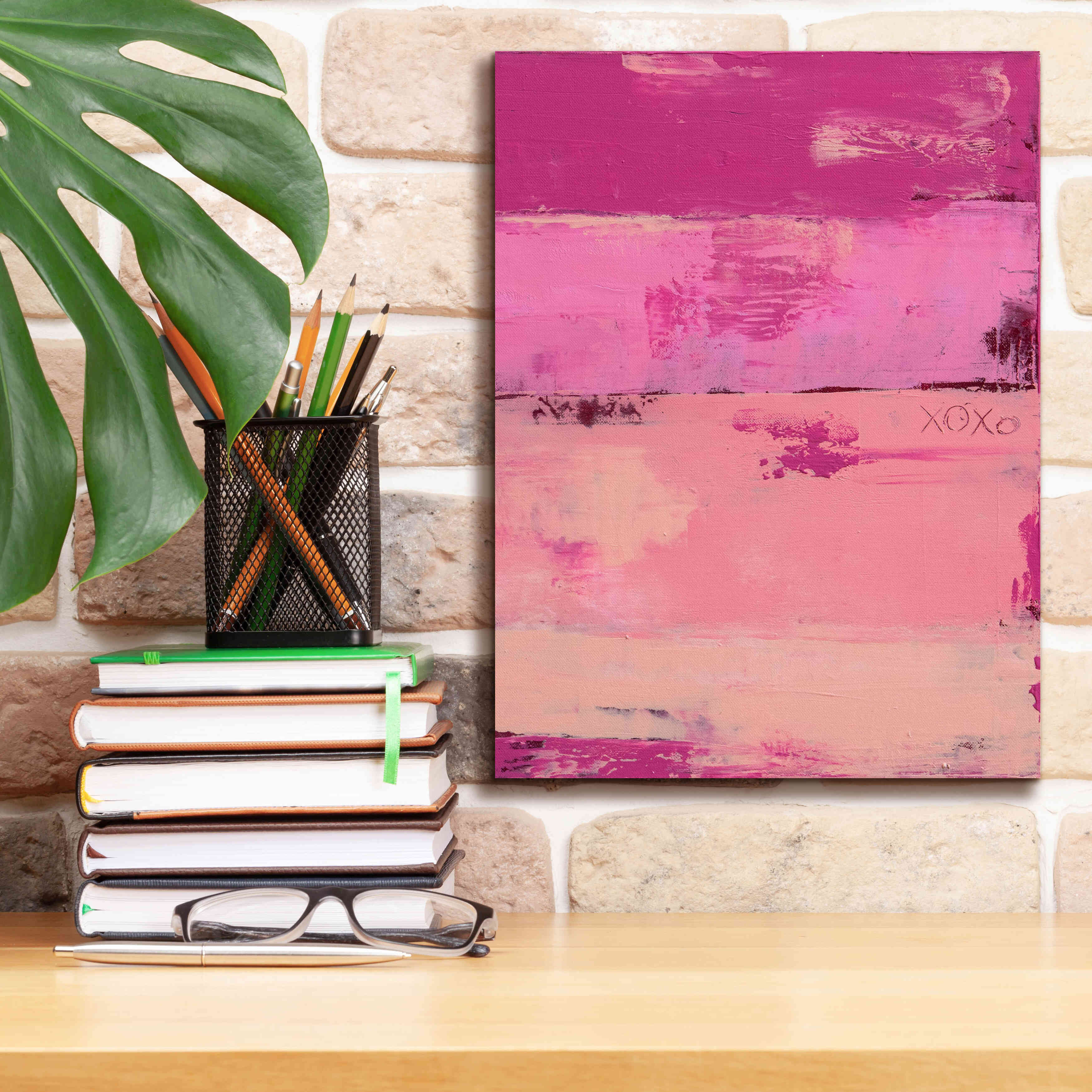 'Sweet Heart Hotel II' by Erin Ashley, Giclee Canvas Wall Art,12 x 16