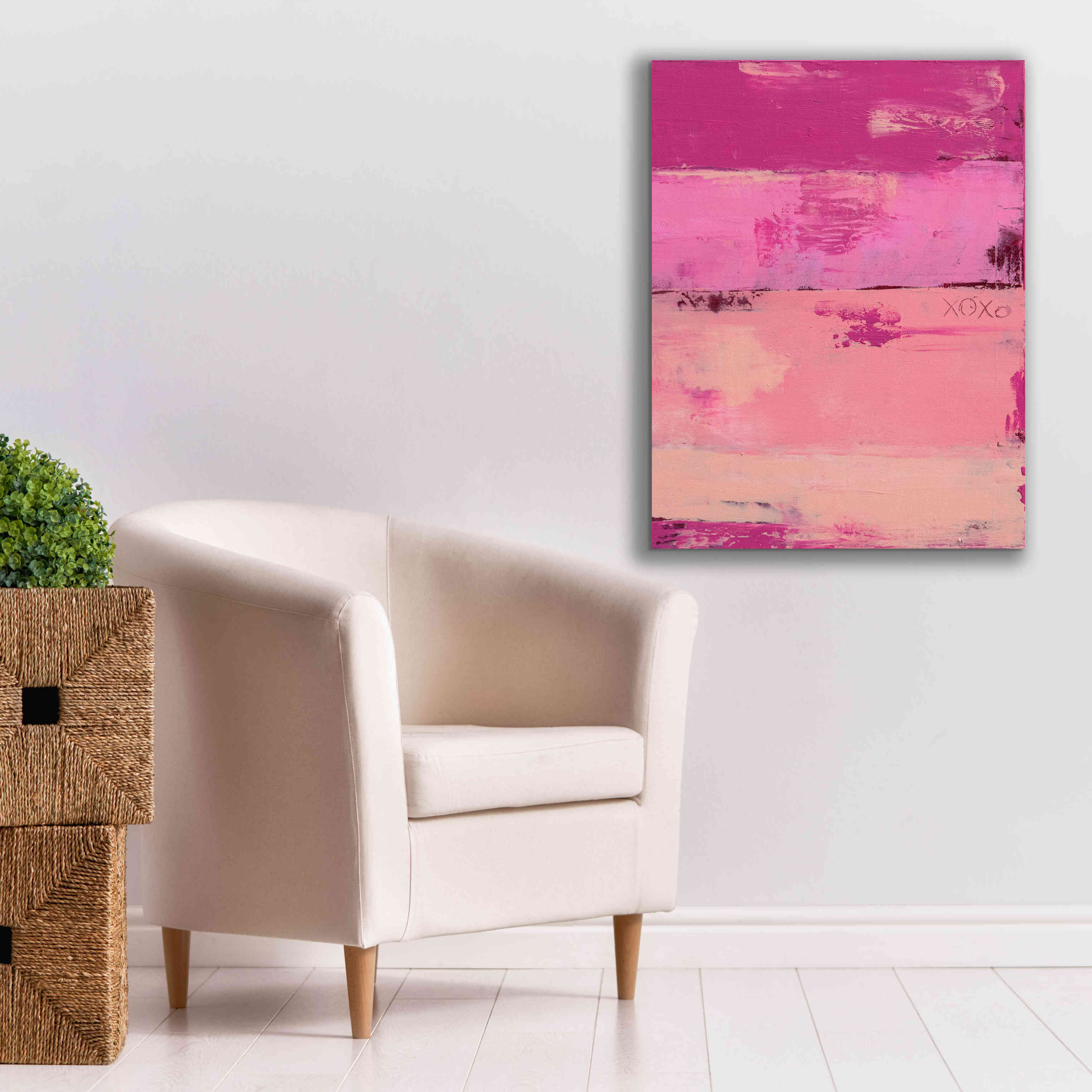 'Sweet Heart Hotel II' by Erin Ashley, Giclee Canvas Wall Art,26 x 34