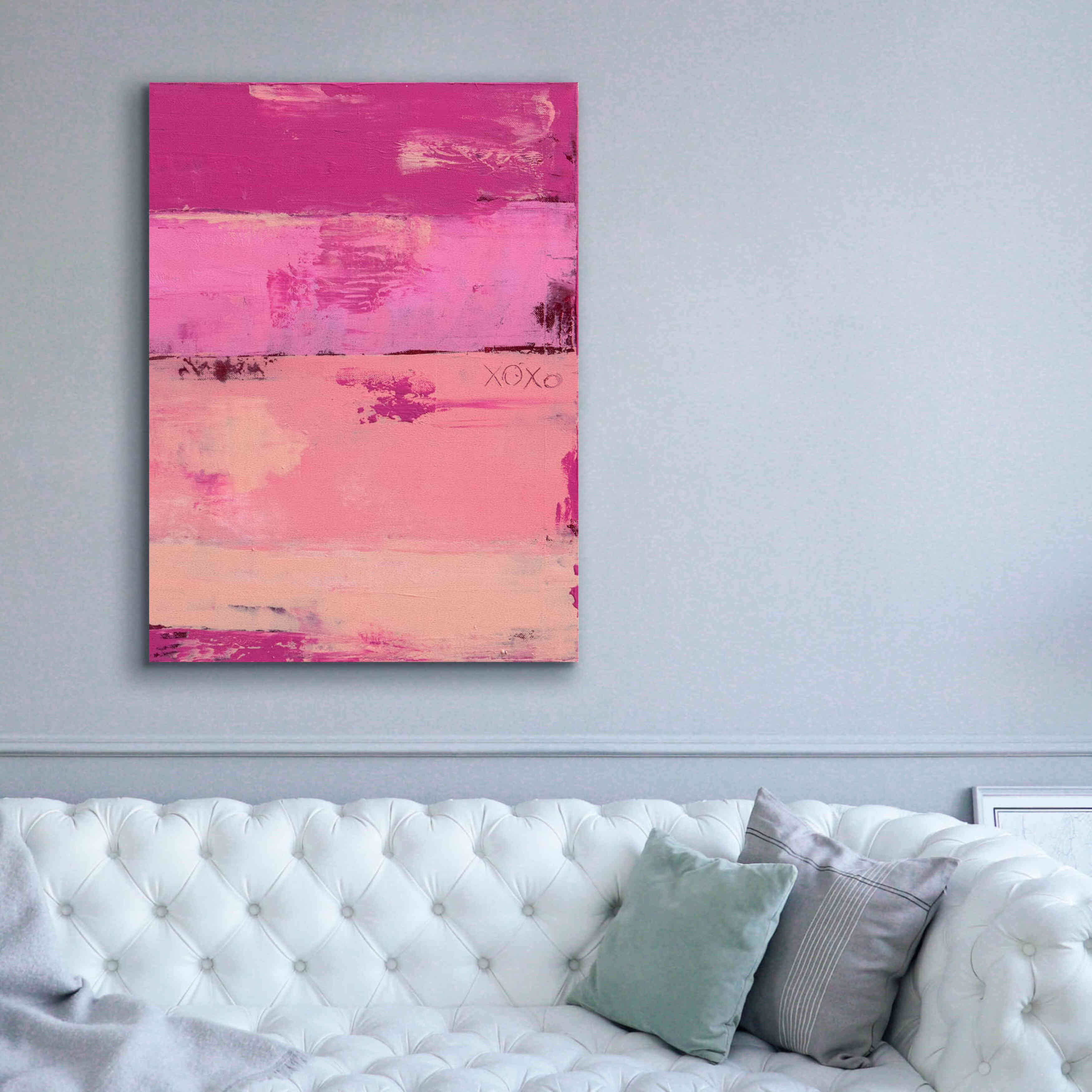 'Sweet Heart Hotel II' by Erin Ashley, Giclee Canvas Wall Art,40 x 54