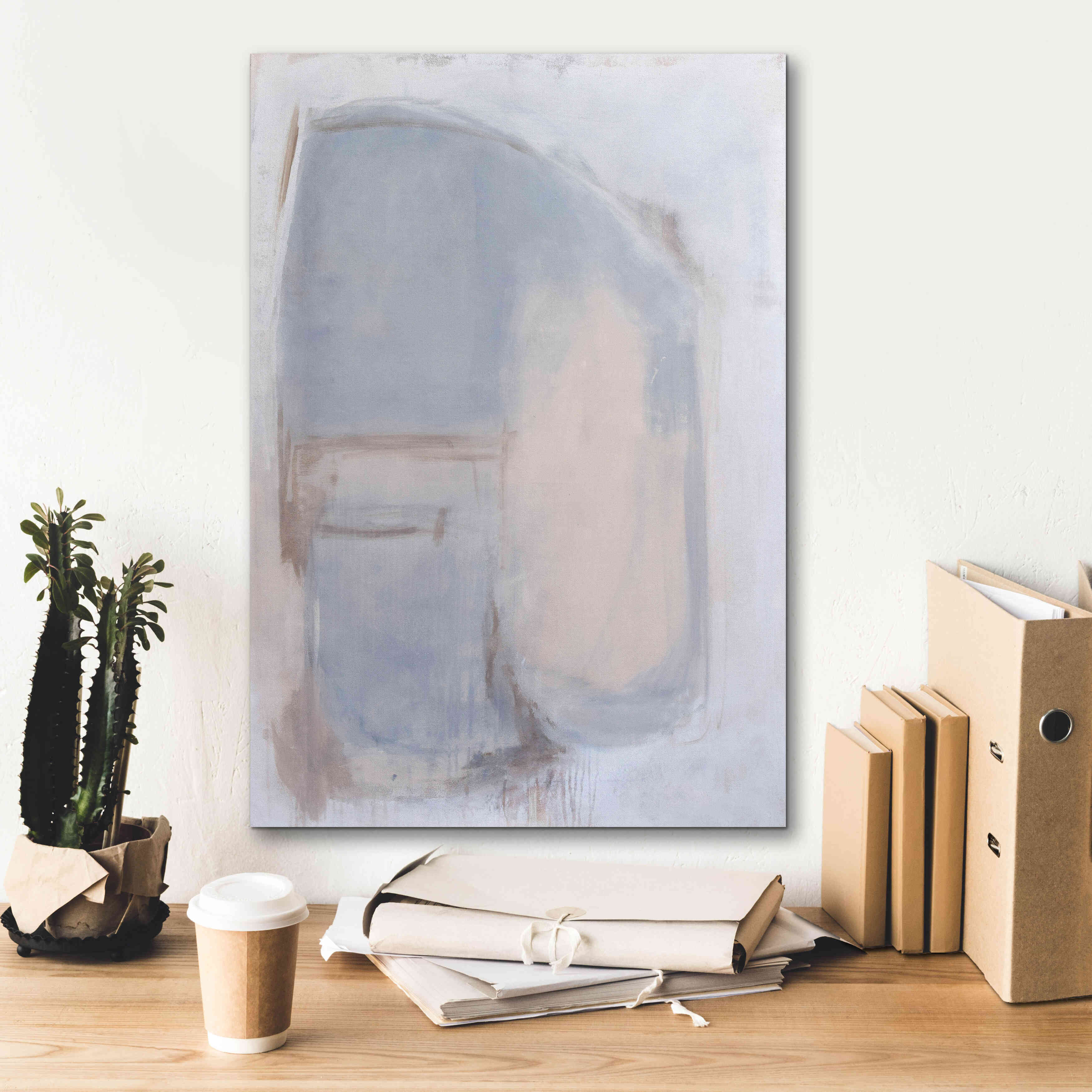 'Neutral Dreamers' by Erin Ashley, Giclee Canvas Wall Art,18 x 26