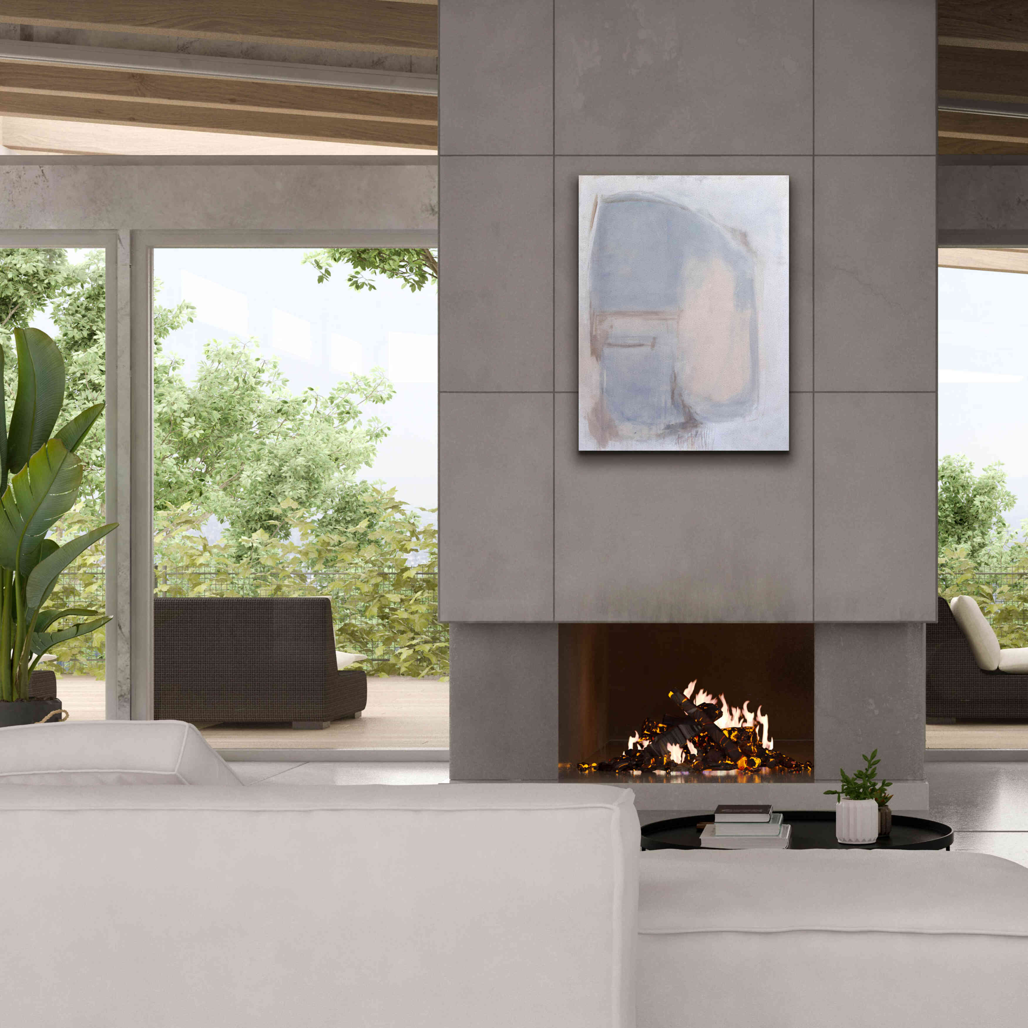 'Neutral Dreamers' by Erin Ashley, Giclee Canvas Wall Art,26 x 34