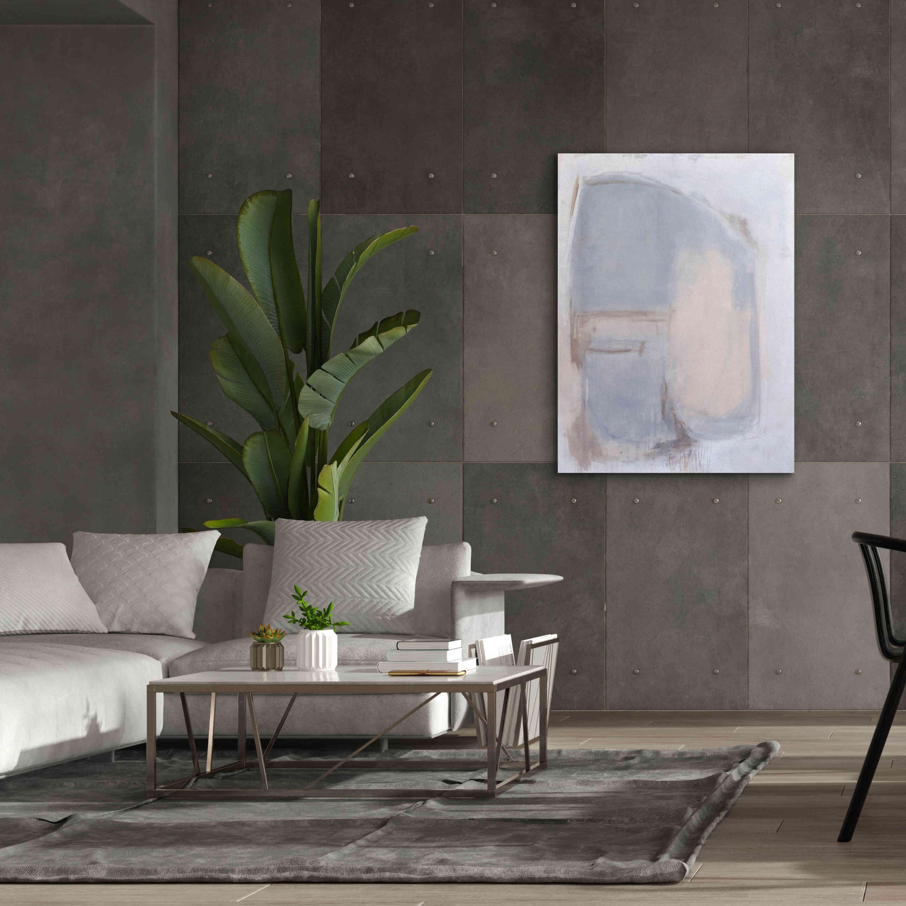 'Neutral Dreamers' by Erin Ashley, Giclee Canvas Wall Art,40 x 54