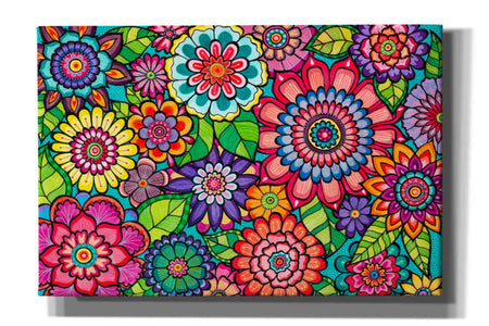 'Blooming Blooms' by Hello Angel, Giclee Canvas Wall Art
