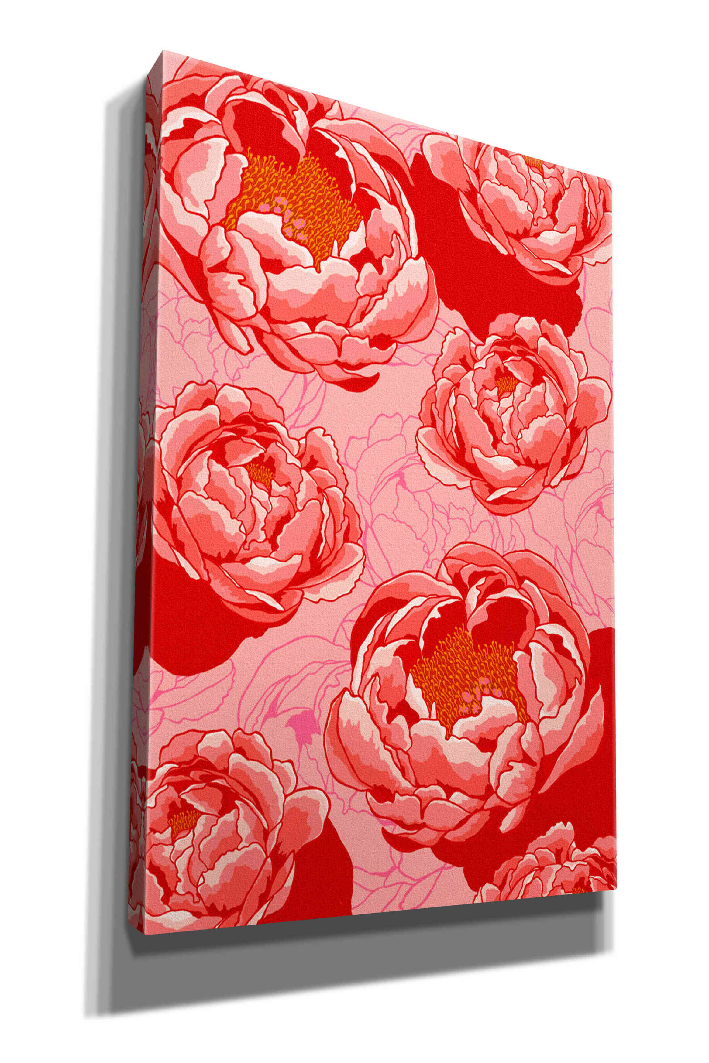 'Peony Daydreams' by Hello Angel, Giclee Canvas Wall Art