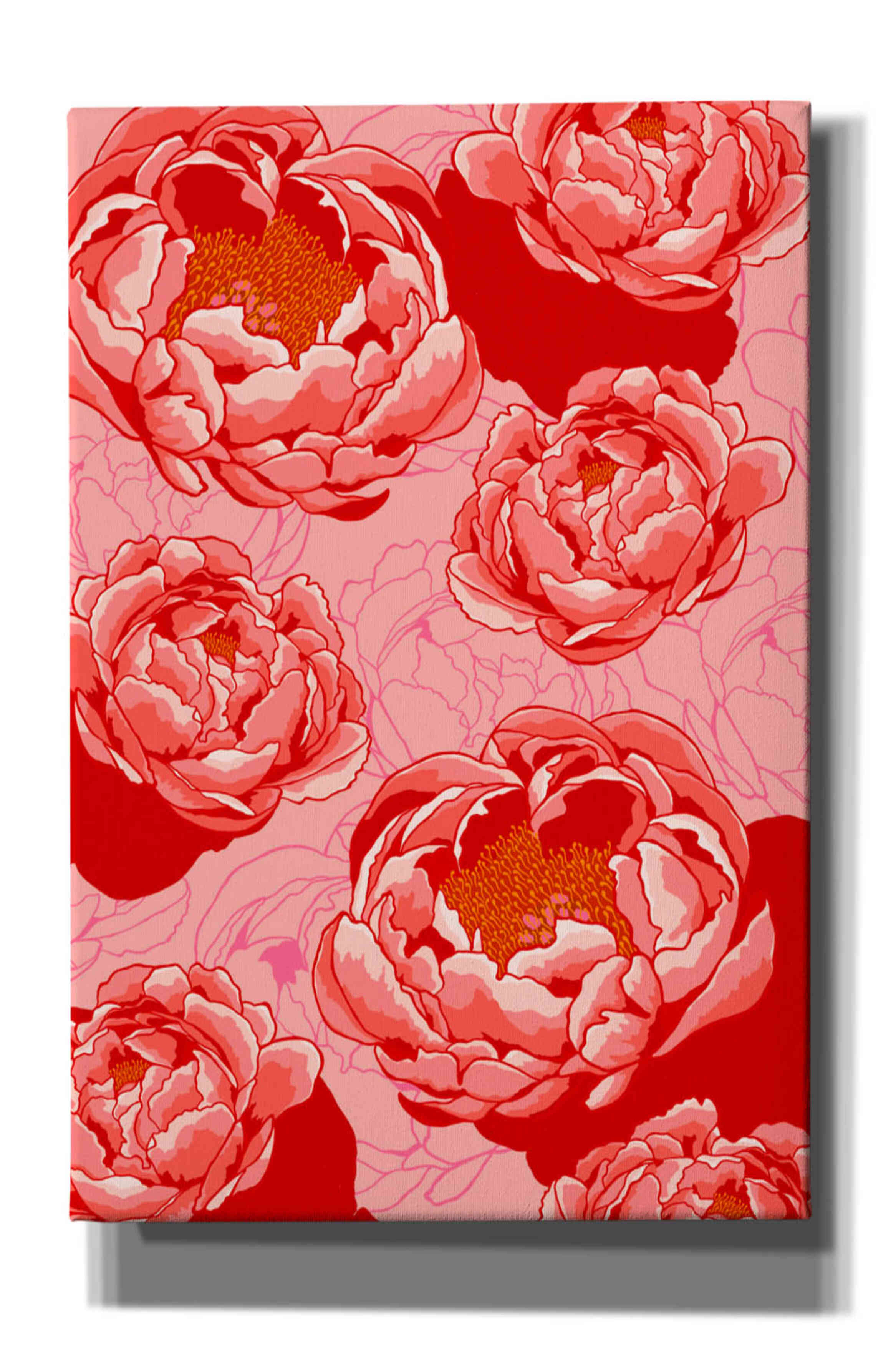 'Peony Daydreams' by Hello Angel, Giclee Canvas Wall Art