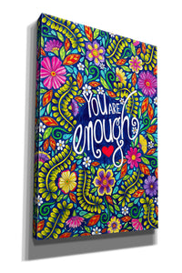 'You Are Enough' by Hello Angel, Giclee Canvas Wall Art