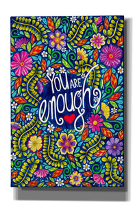 'You Are Enough' by Hello Angel, Giclee Canvas Wall Art