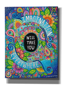 'Imagination Will Take You Everywhere ' by Hello Angel, Giclee Canvas Wall Art