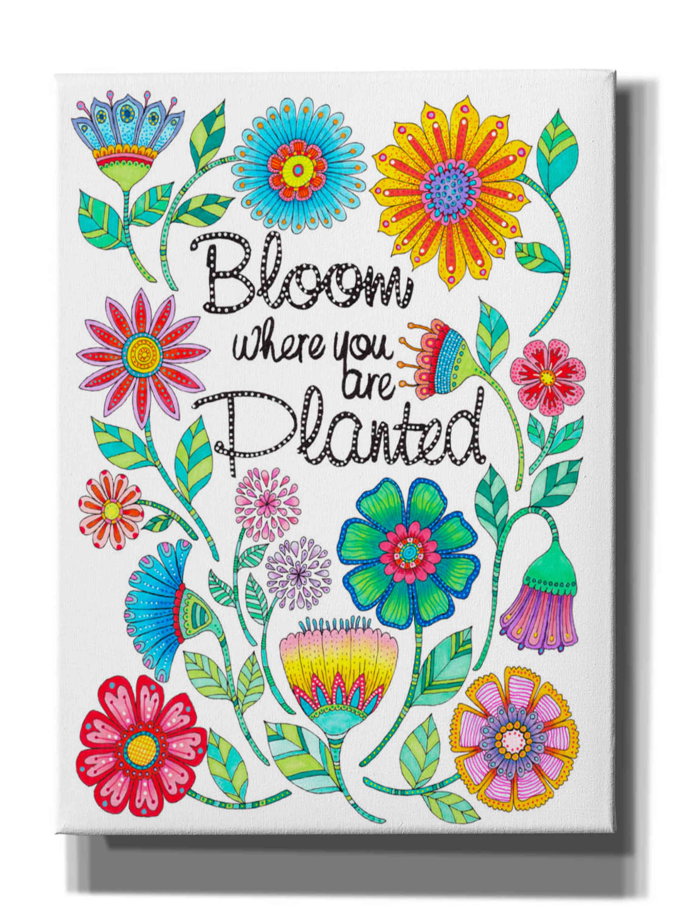 'Big Beautiful Blossoms 9' by Hello Angel, Giclee Canvas Wall Art