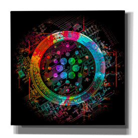 'Cardano Crypto Coin' Canvas Wall Art