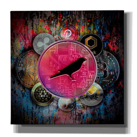 'KSM Crypto-Kusama Coin,' by Portfolio, Canvas Wall Art