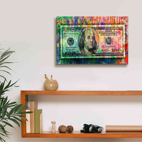Image of 'Money Trail,' Canvas Wall Art,18x12