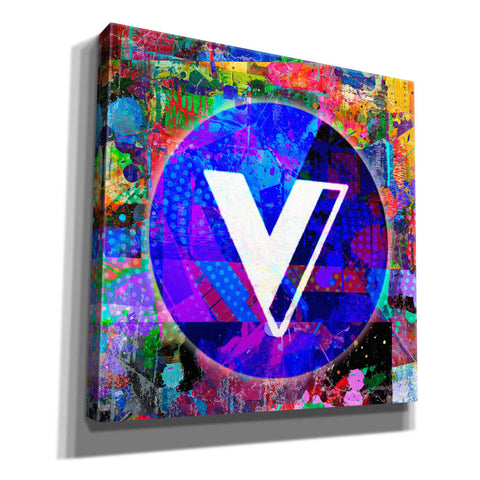Image of 'VGX-Voyager Crypto,' Canvas Wall Art,12x12x1.1x0,18x18x1.1x0,26x26x1.74x0,37x37x1.74x0