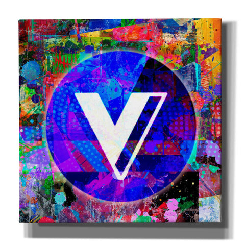 Image of 'VGX-Voyager Crypto,' Canvas Wall Art,12x12x1.1x0,18x18x1.1x0,26x26x1.74x0,37x37x1.74x0