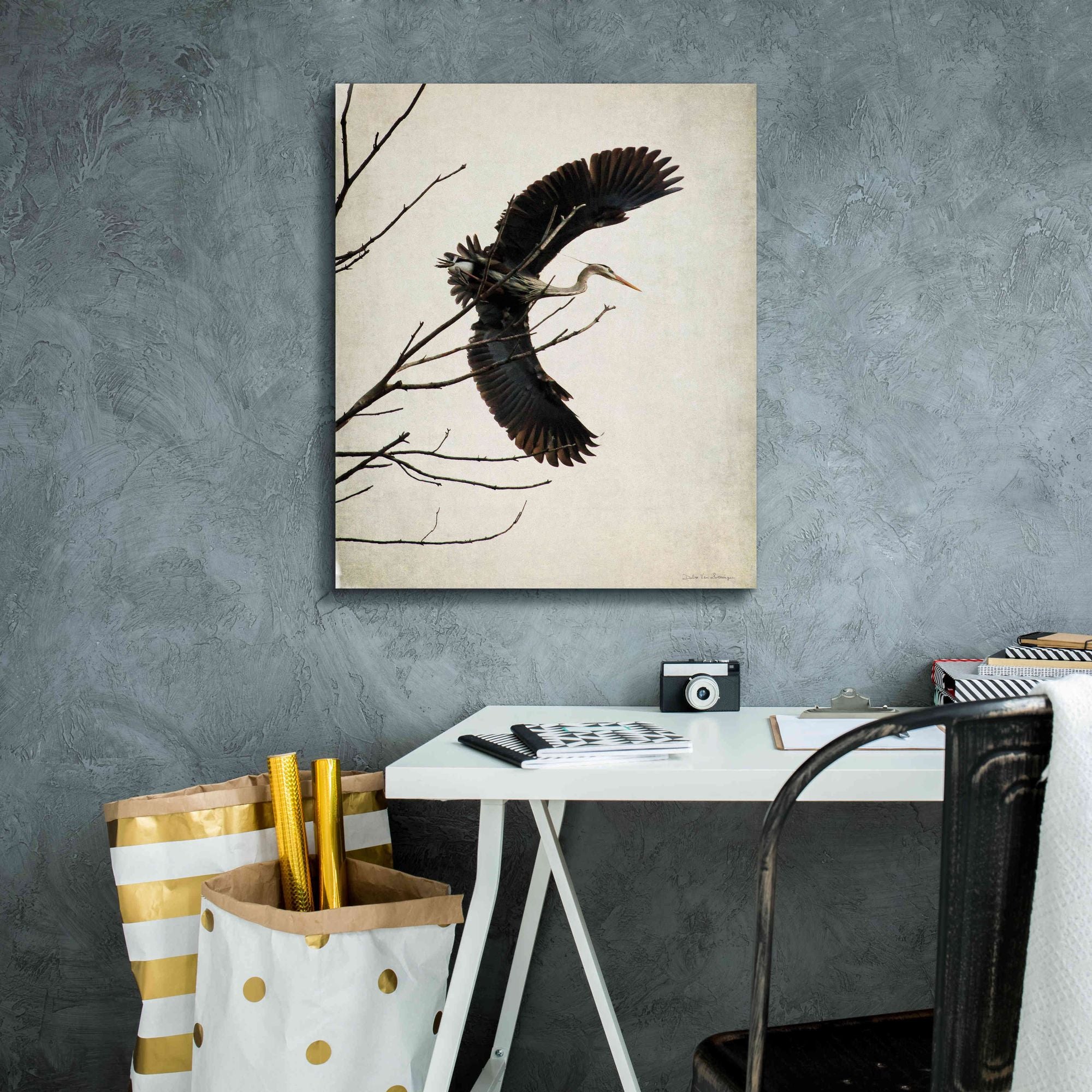 'Bitcoin to the Moon' Canvas Wall Art,20 x 24