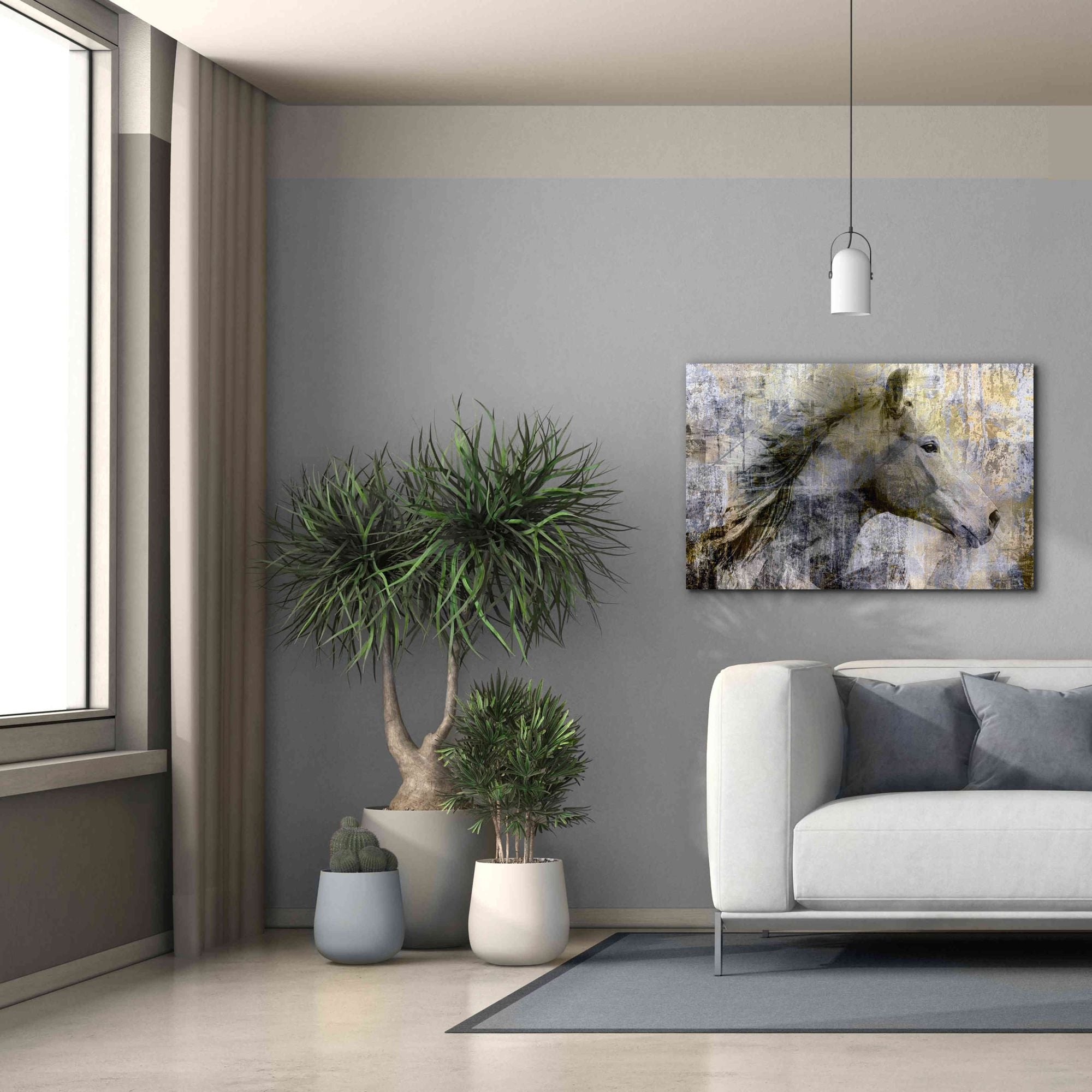 'Vintage Horse,' Canvas Wall Art,40x26