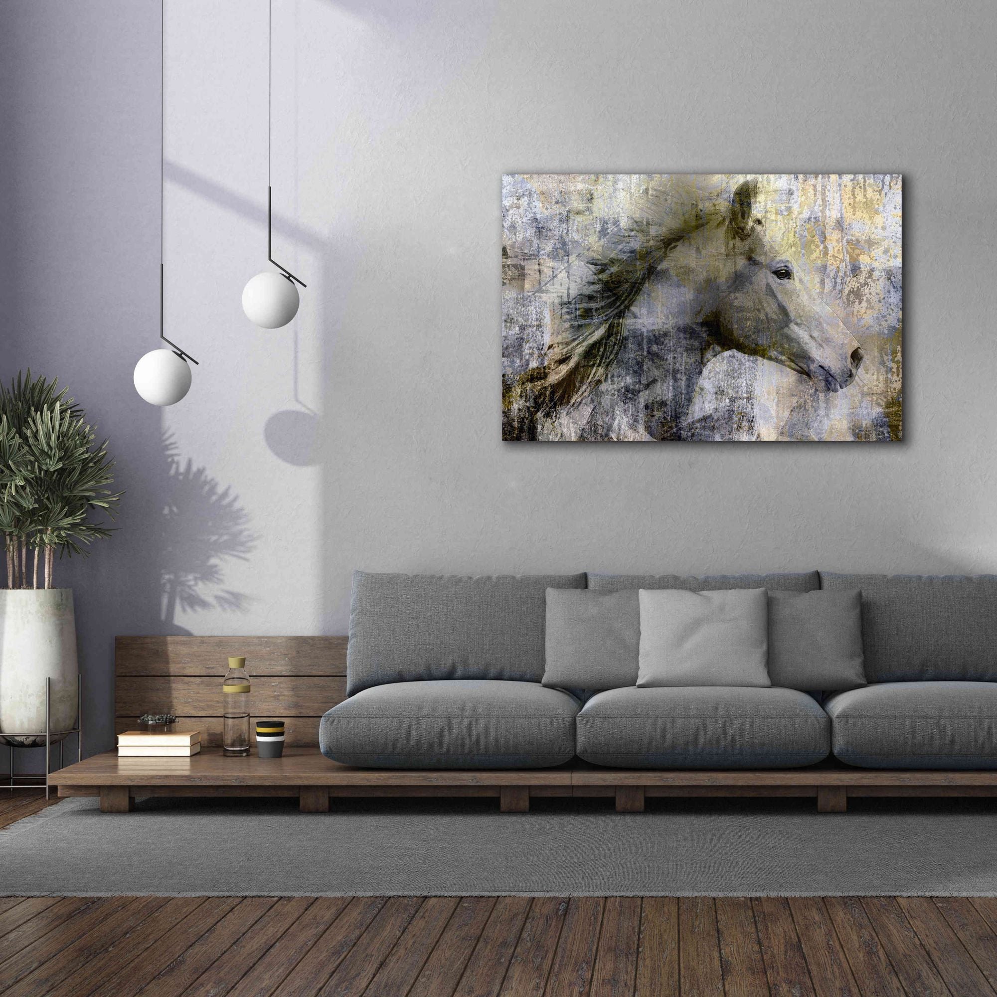 'Vintage Horse,' Canvas Wall Art,60x40