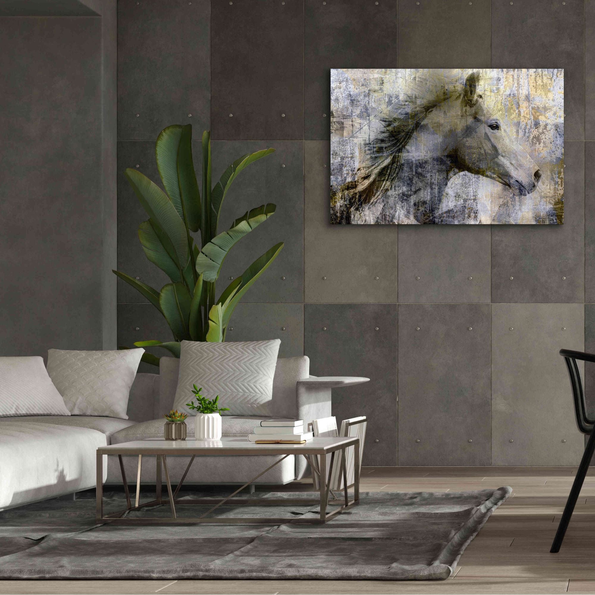 'Vintage Horse,' Canvas Wall Art,60x40