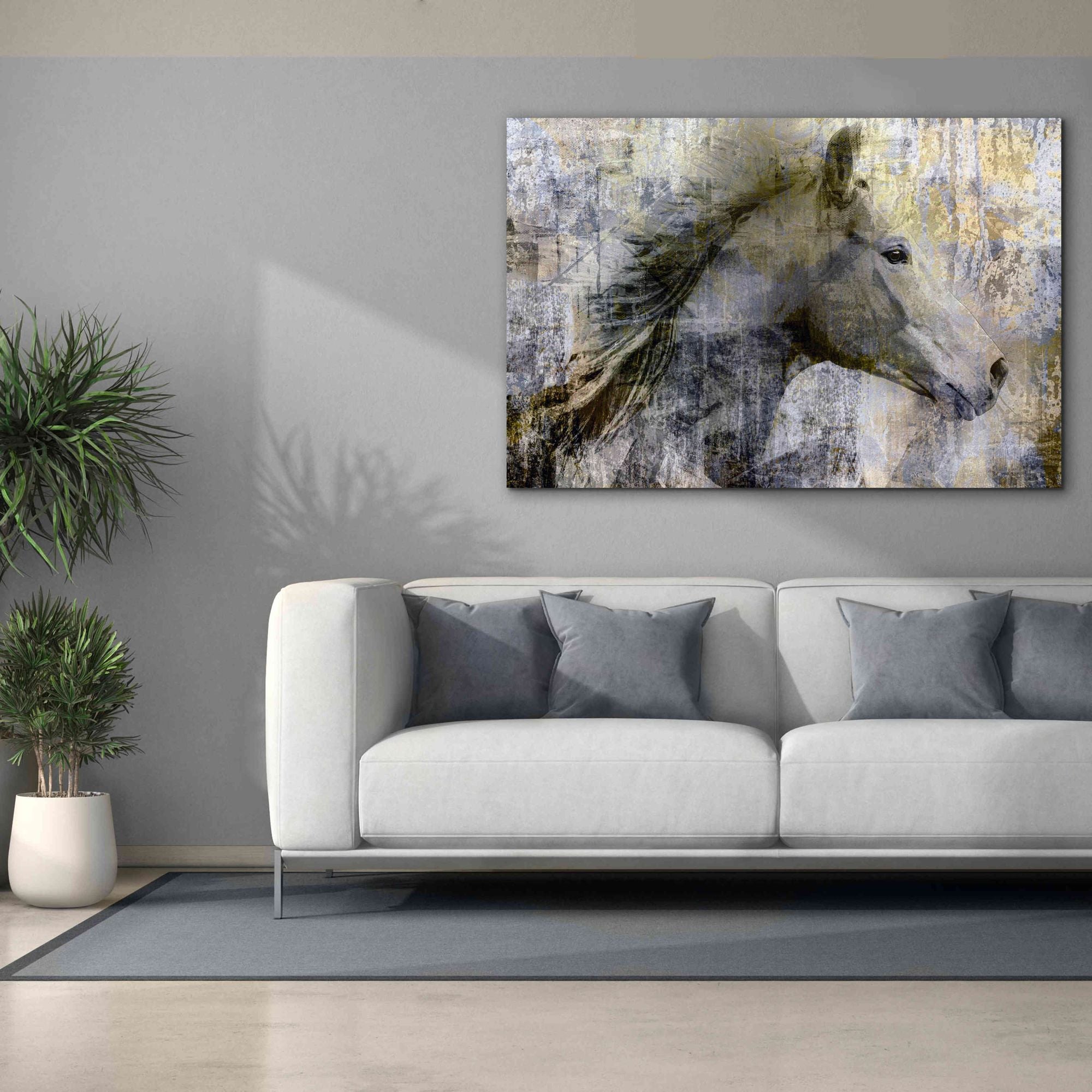 'Vintage Horse,' Canvas Wall Art,60x40