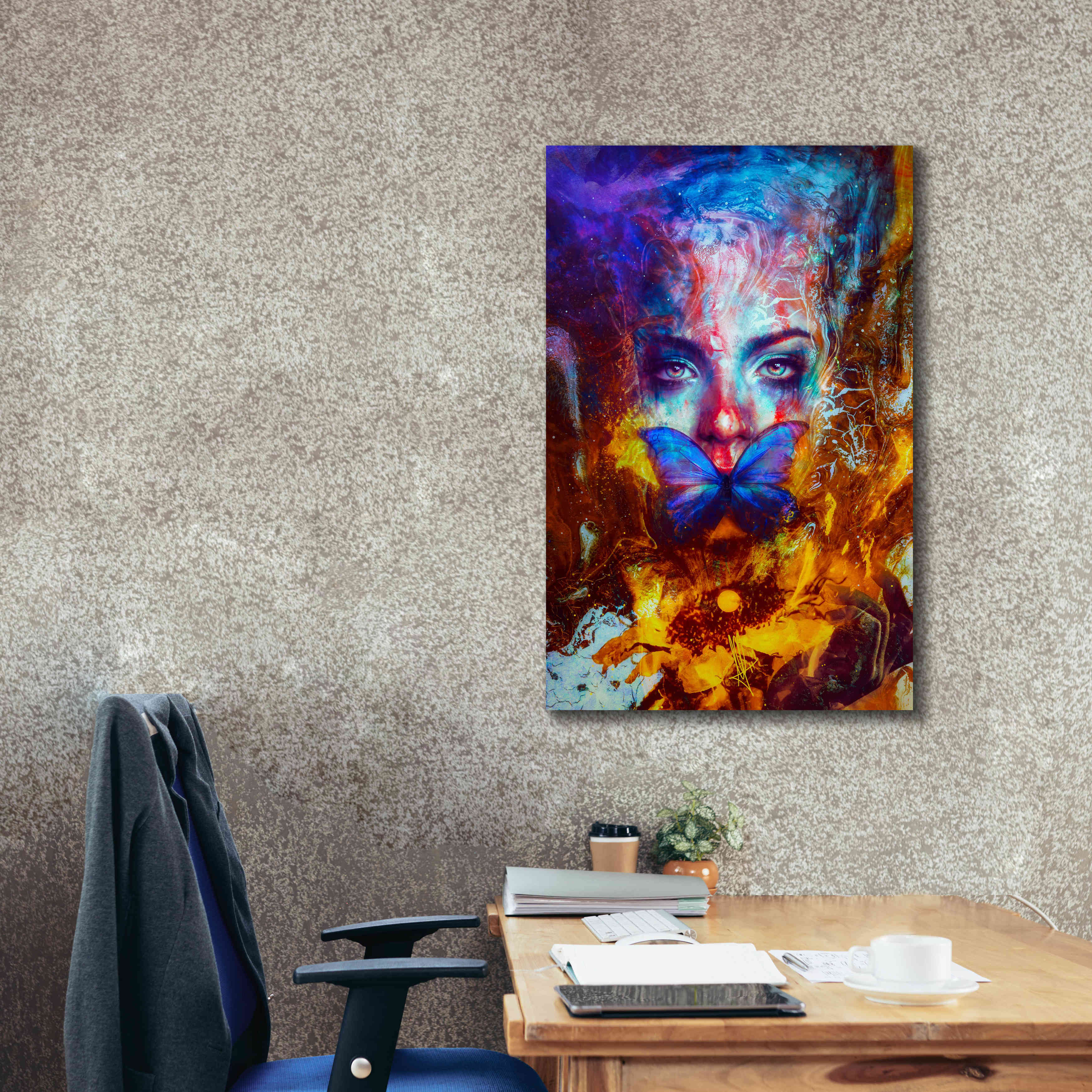 'Cyclolysis Metamorphica' by Mario Sanchez Nevado, Canvas Wall Art,26x40