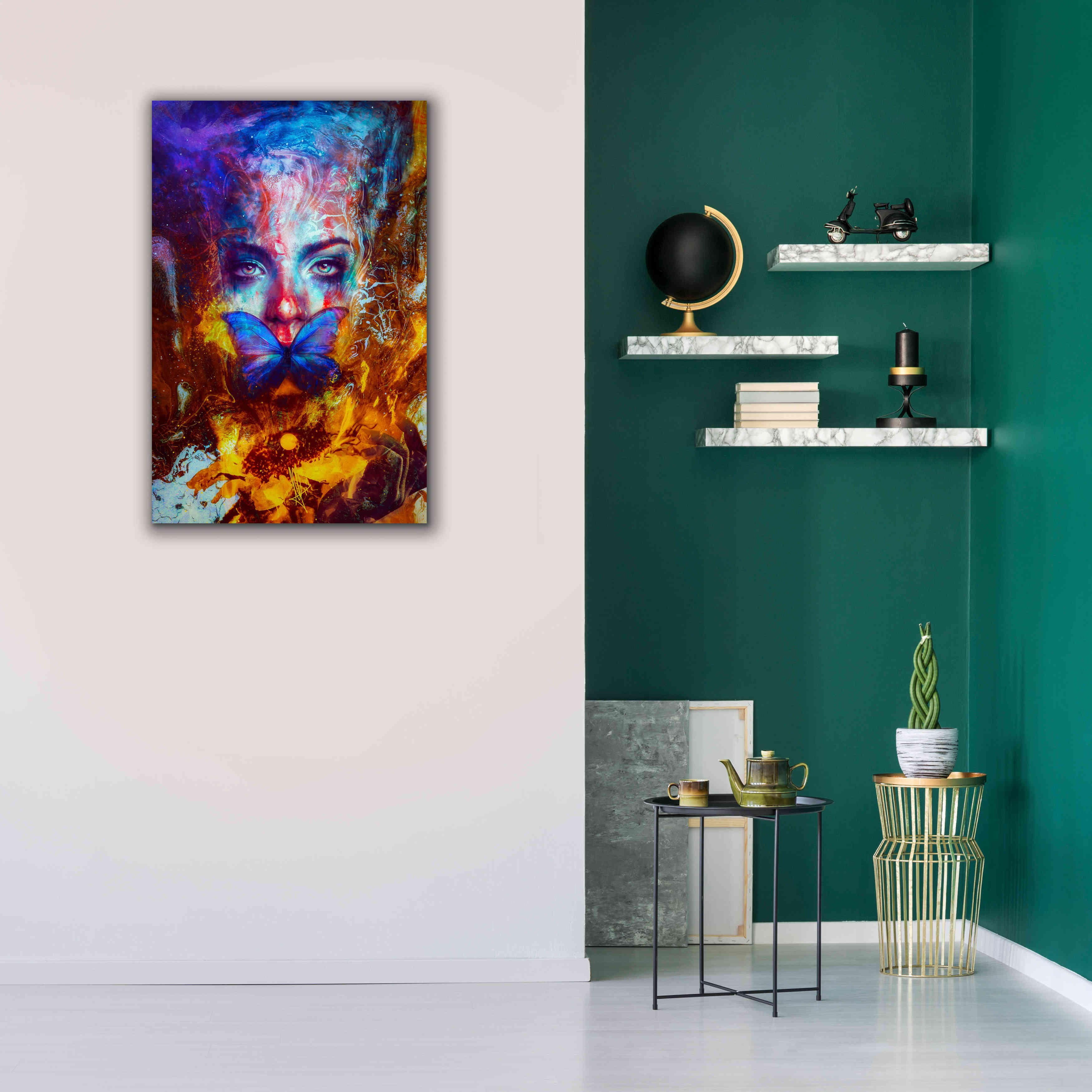 'Cyclolysis Metamorphica' by Mario Sanchez Nevado, Canvas Wall Art,26x40