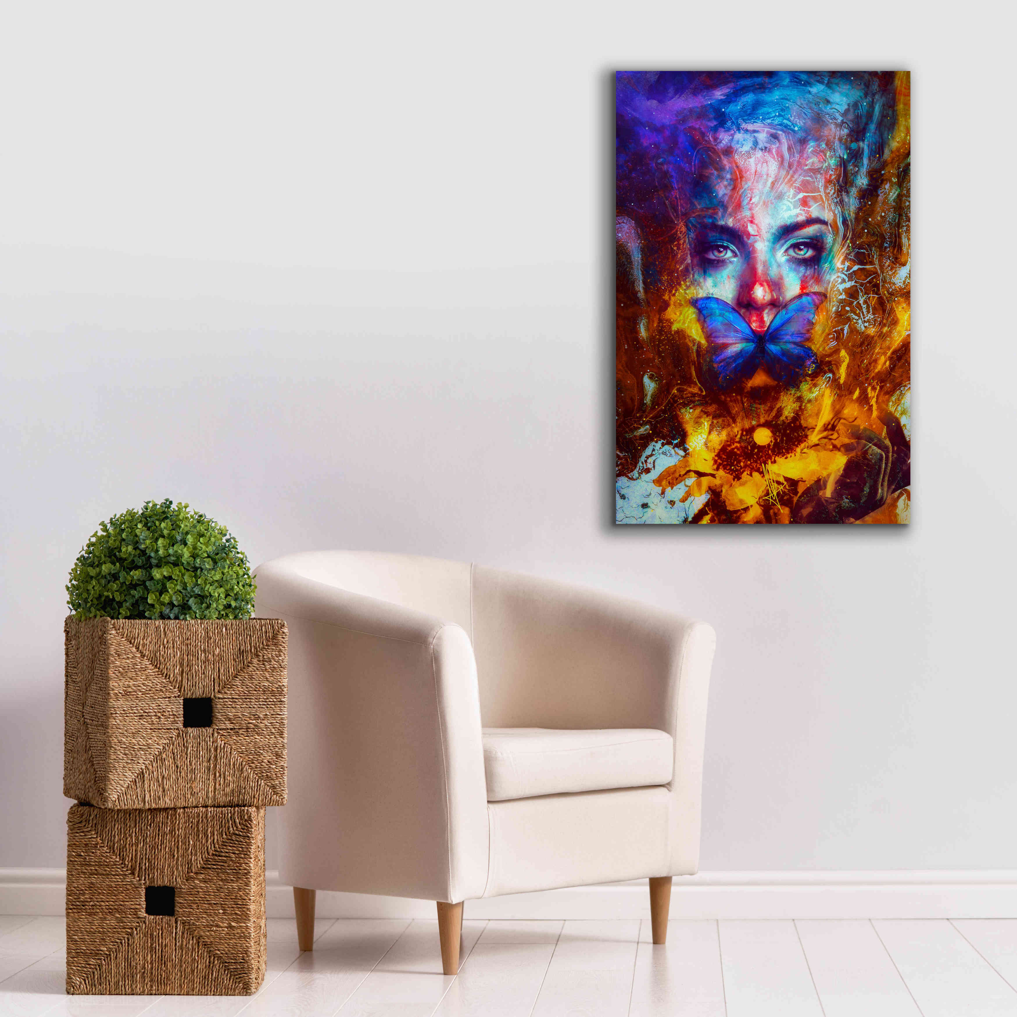 'Cyclolysis Metamorphica' by Mario Sanchez Nevado, Canvas Wall Art,26x40