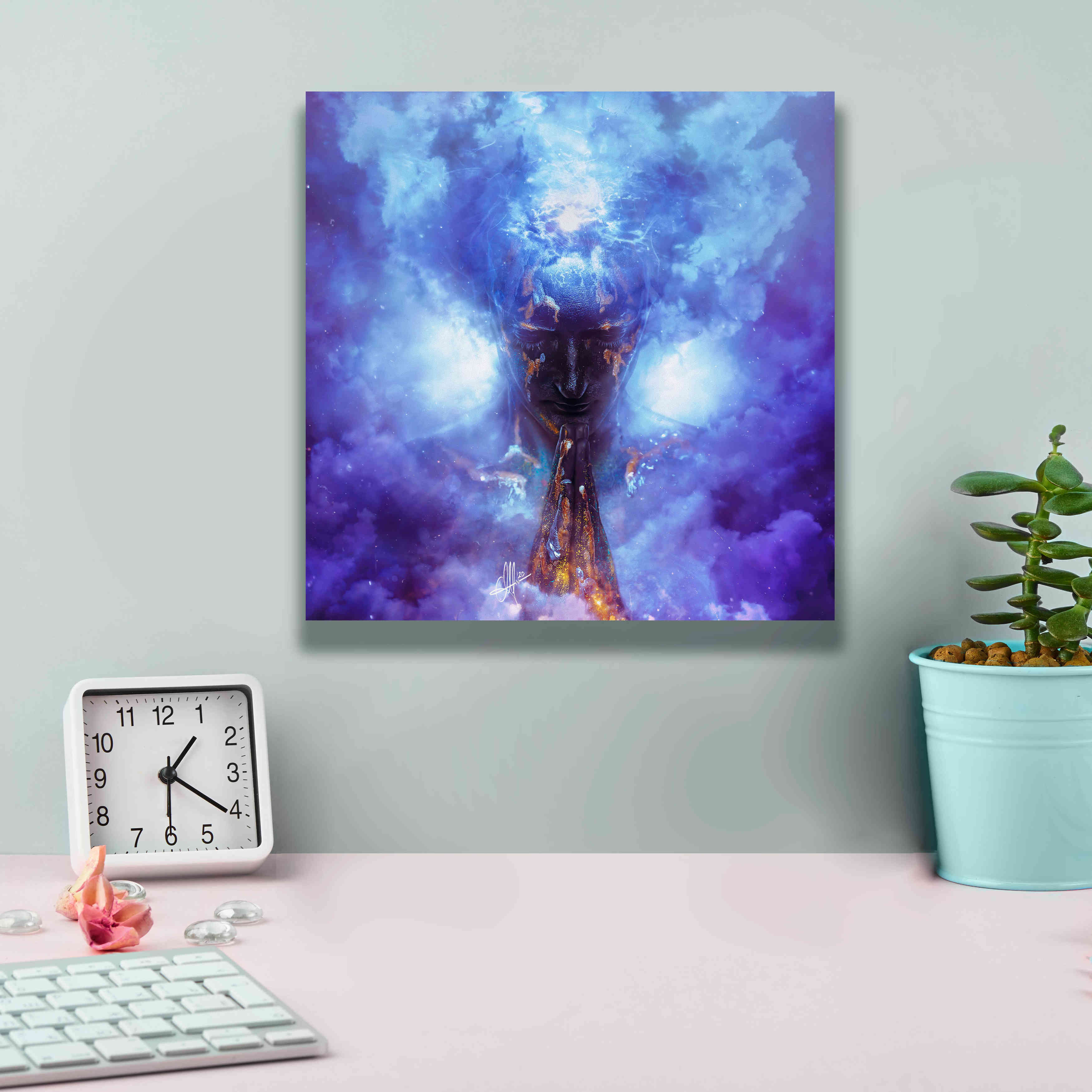 'Evaporate' by Mario Sanchez Nevado, Canvas Wall Art,12x12