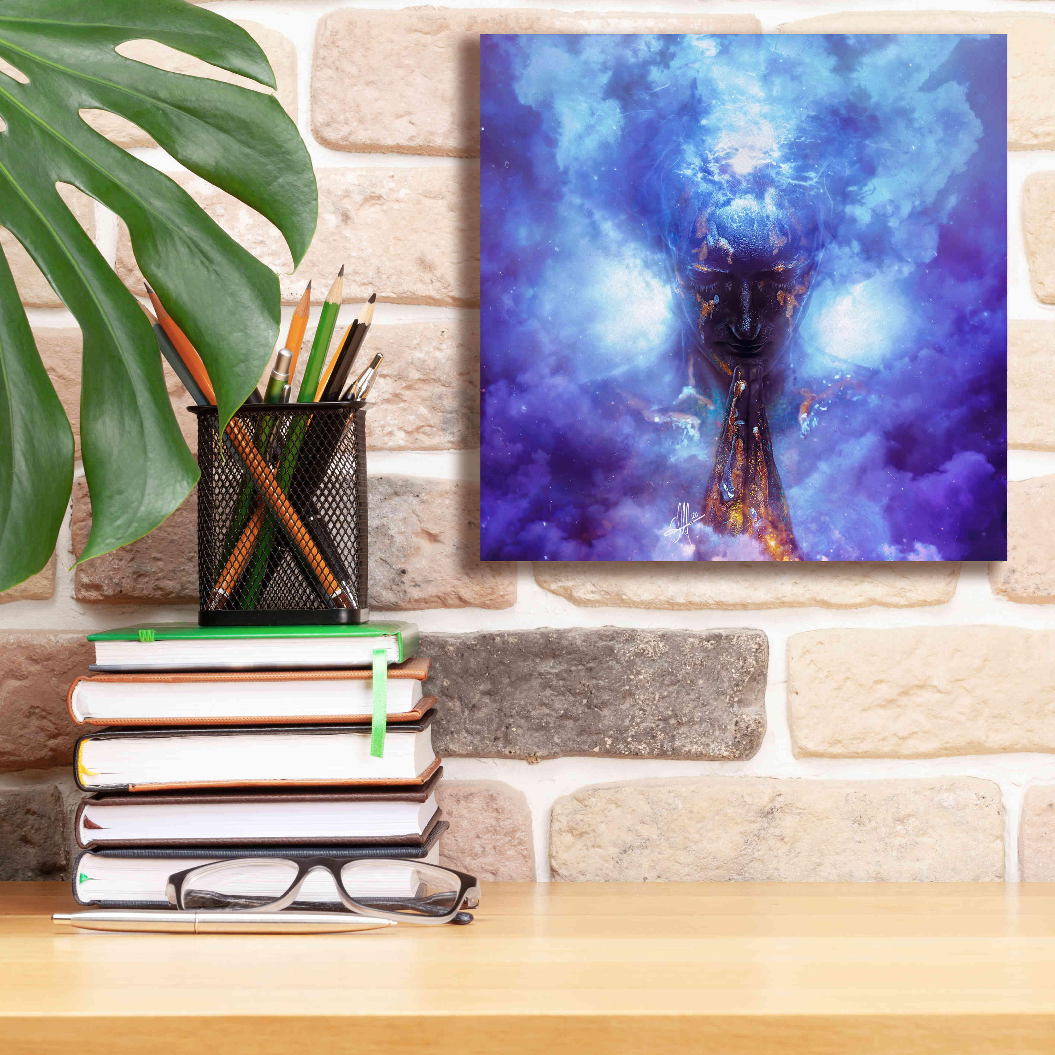 'Evaporate' by Mario Sanchez Nevado, Canvas Wall Art,12x12