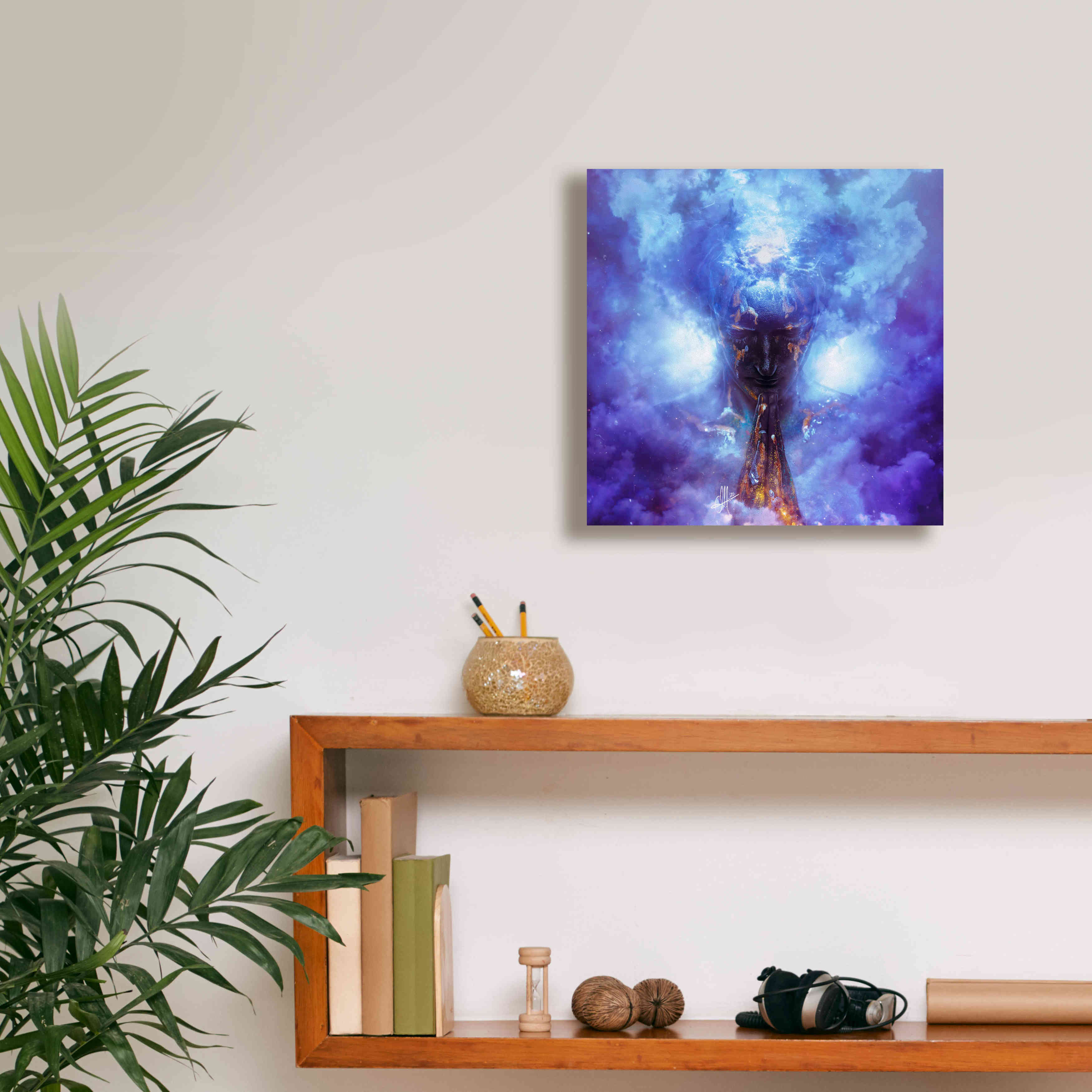 'Evaporate' by Mario Sanchez Nevado, Canvas Wall Art,12x12