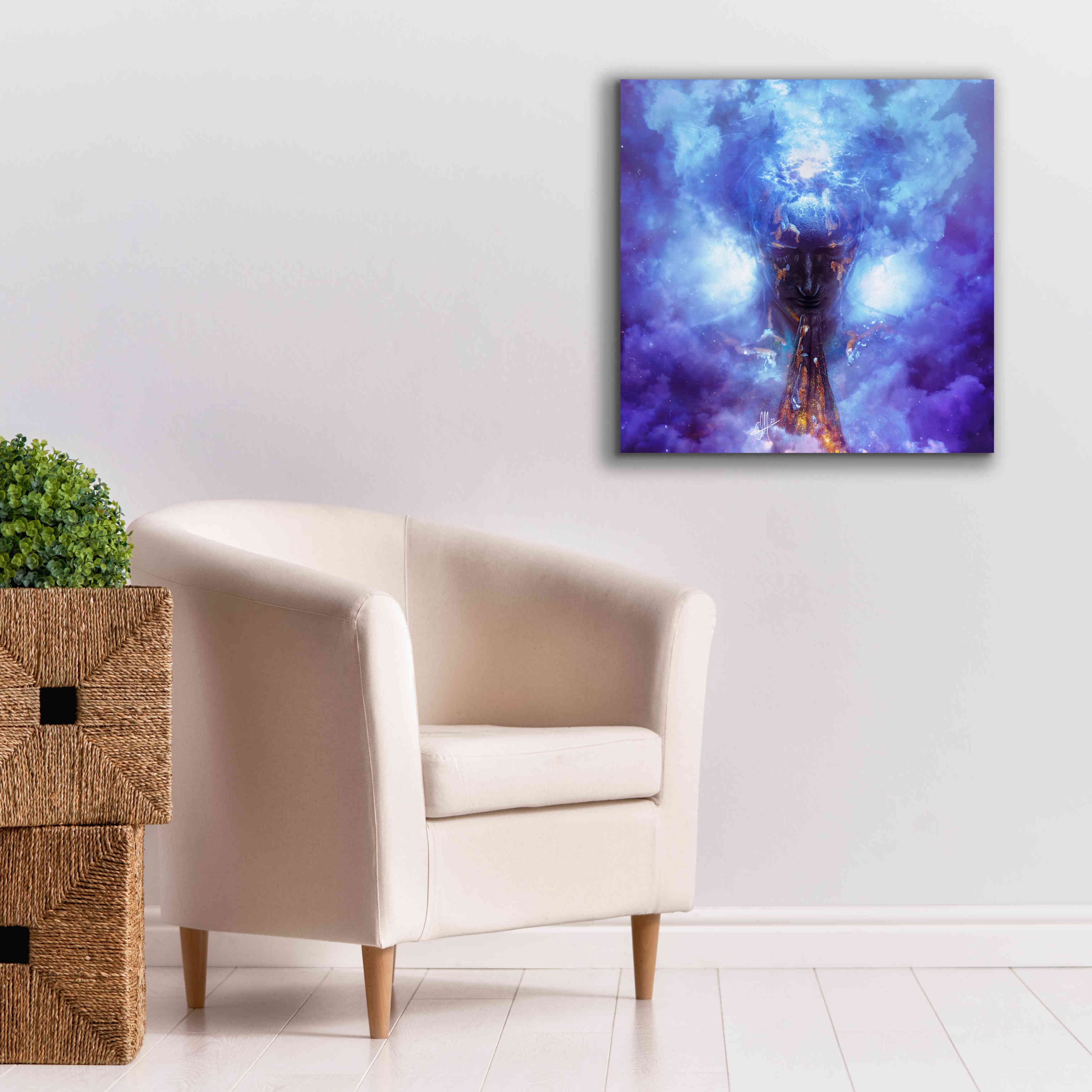 'Evaporate' by Mario Sanchez Nevado, Canvas Wall Art,26x26