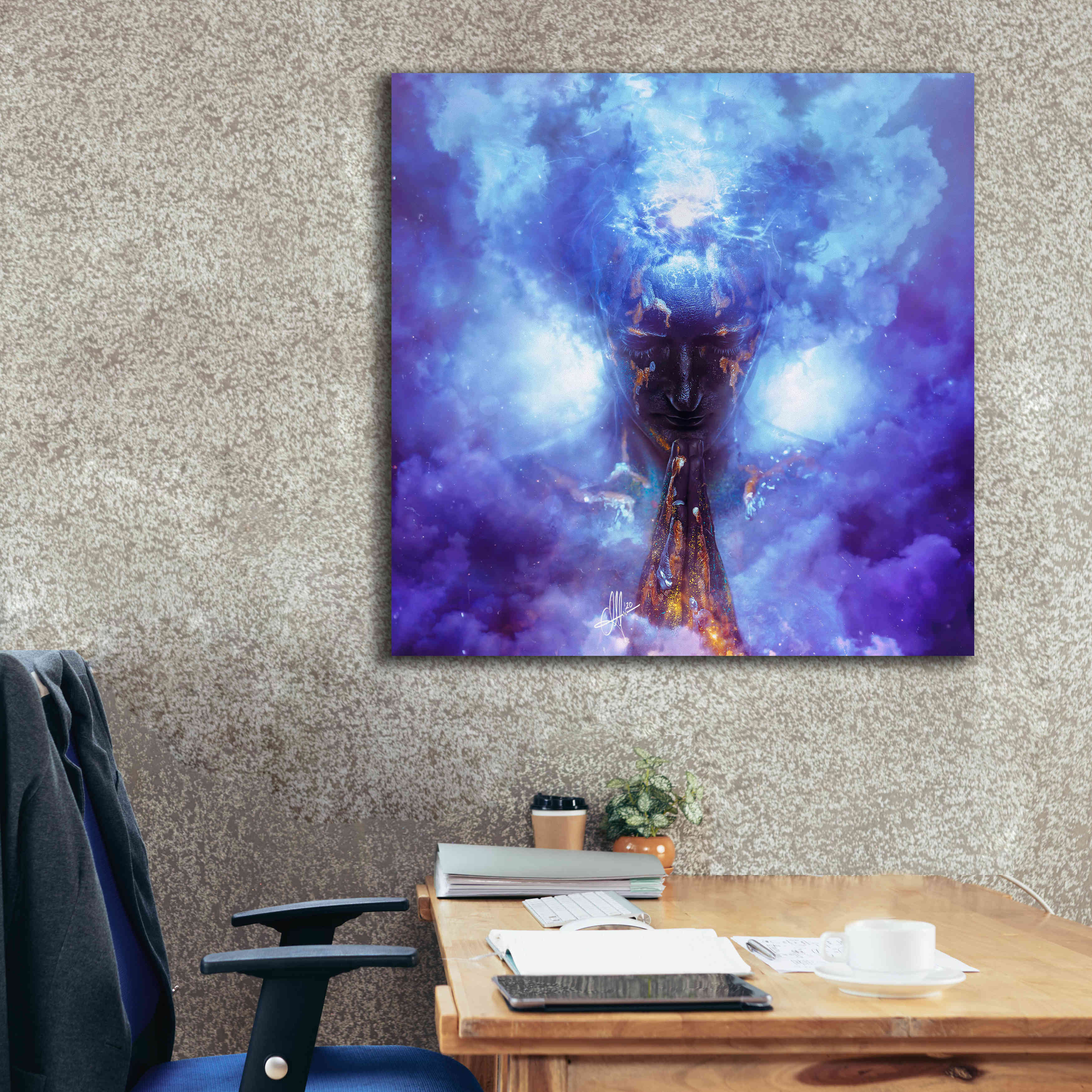 'Evaporate' by Mario Sanchez Nevado, Canvas Wall Art,37x37