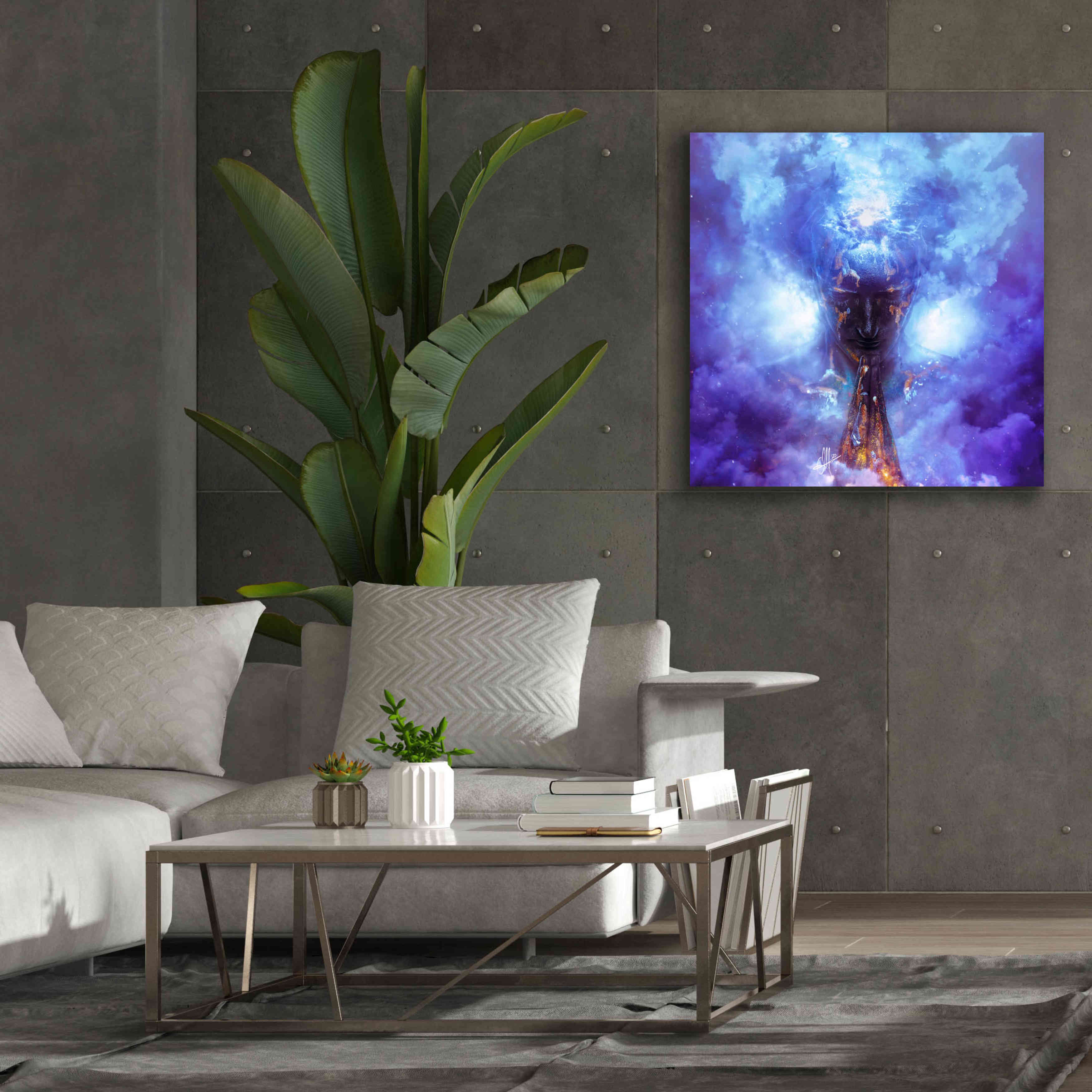 'Evaporate' by Mario Sanchez Nevado, Canvas Wall Art,37x37