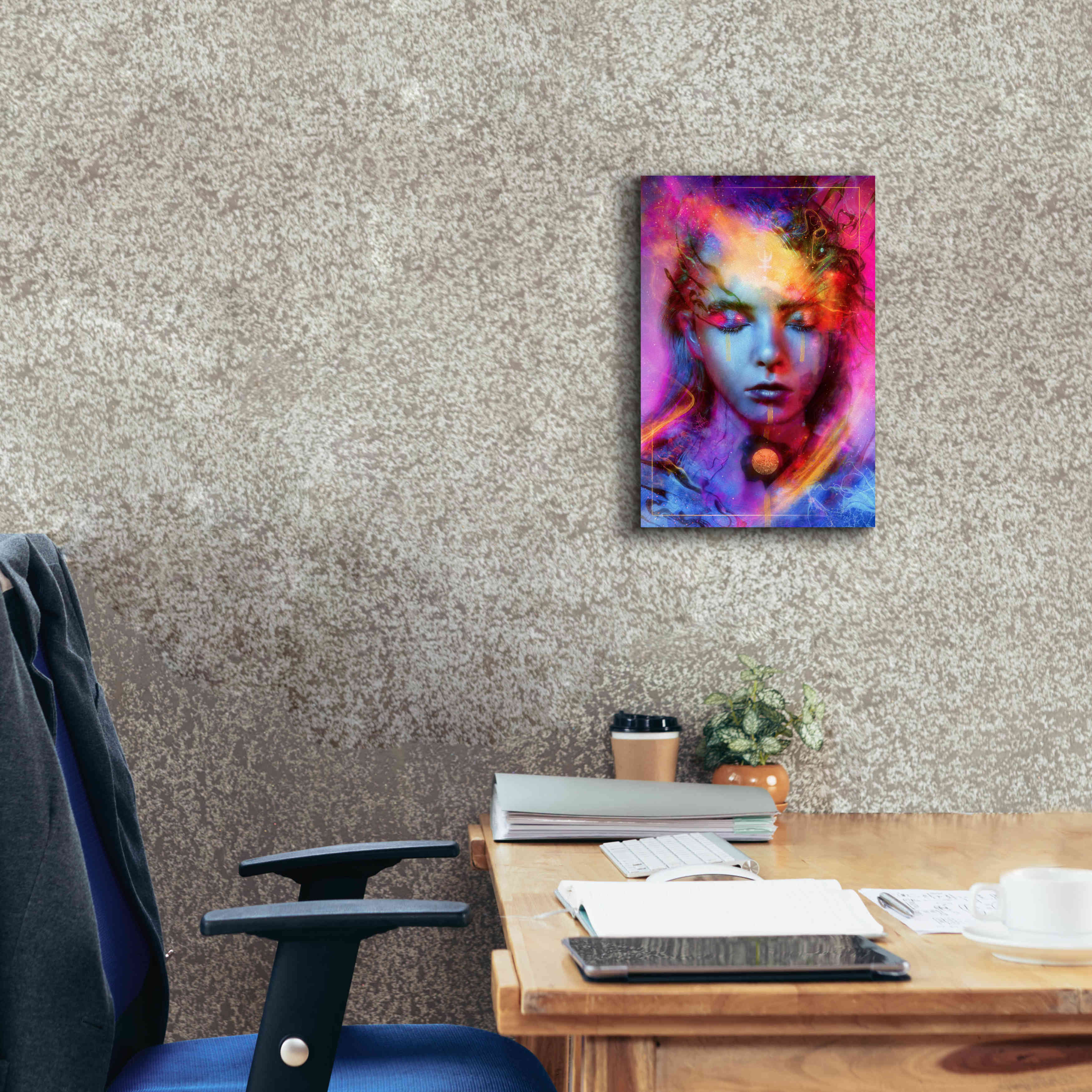 'Neptunian Metanoia' by Mario Sanchez Nevado, Canvas Wall Art,12x18