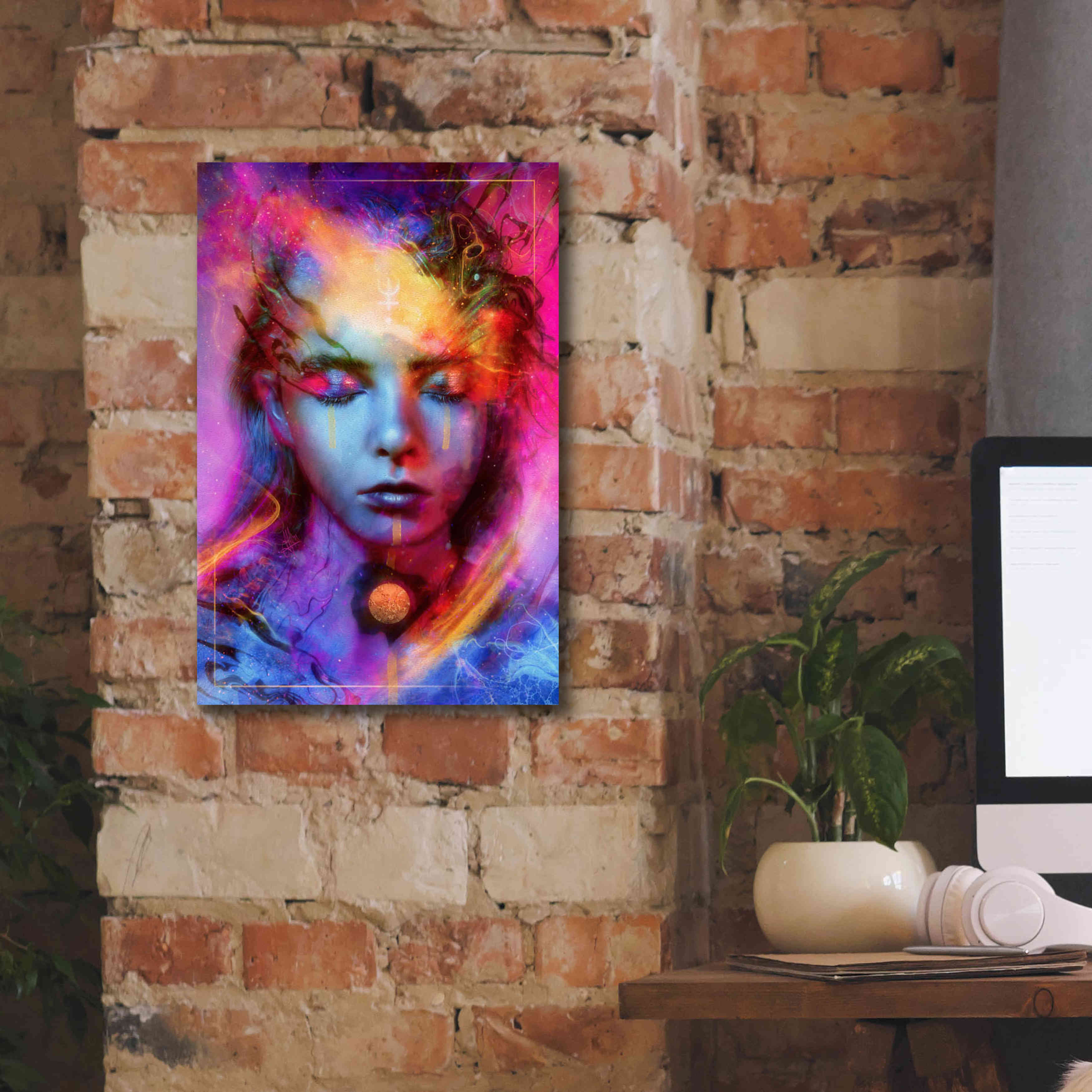 'Neptunian Metanoia' by Mario Sanchez Nevado, Canvas Wall Art,12x18