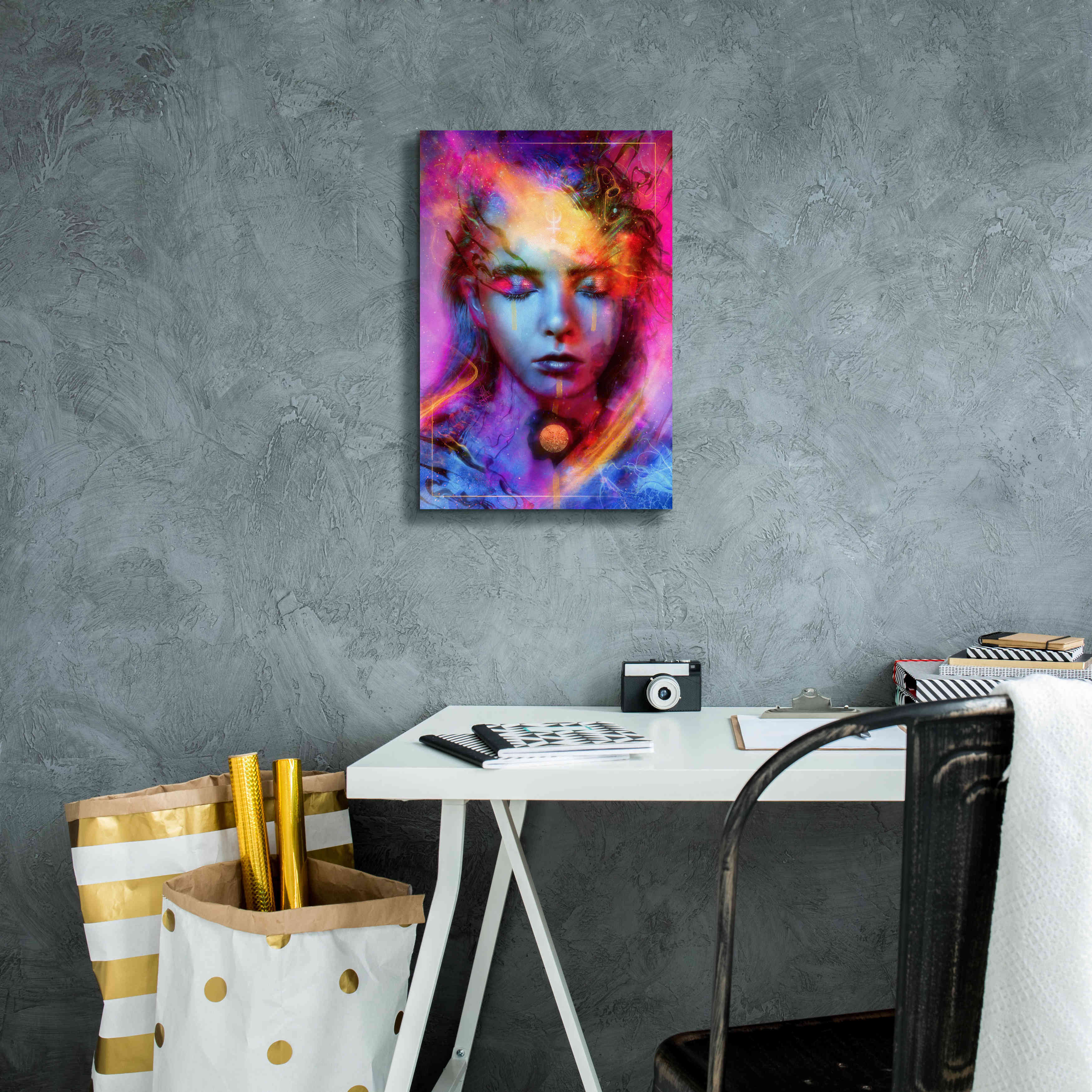 'Neptunian Metanoia' by Mario Sanchez Nevado, Canvas Wall Art,12x18