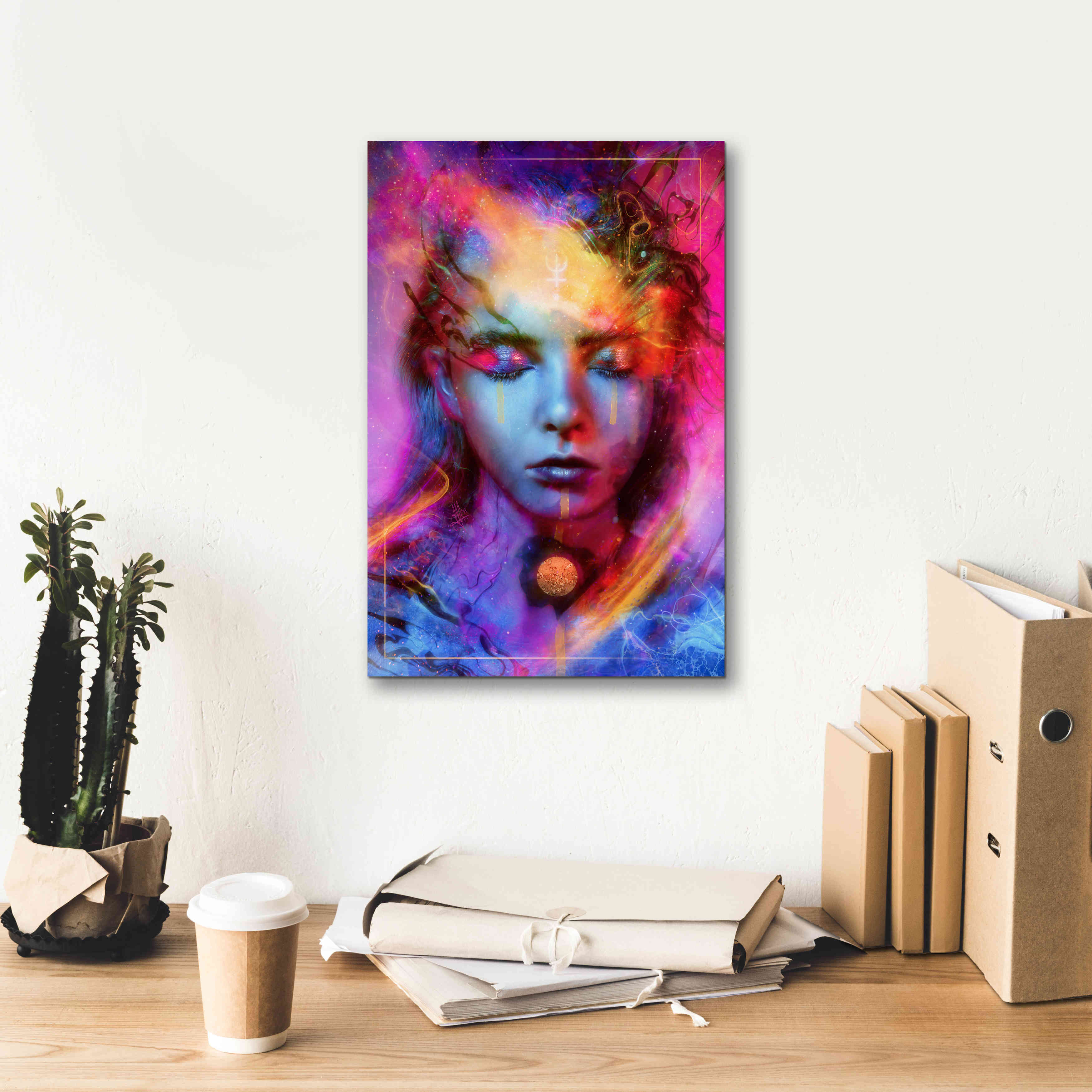 'Neptunian Metanoia' by Mario Sanchez Nevado, Canvas Wall Art,12x18