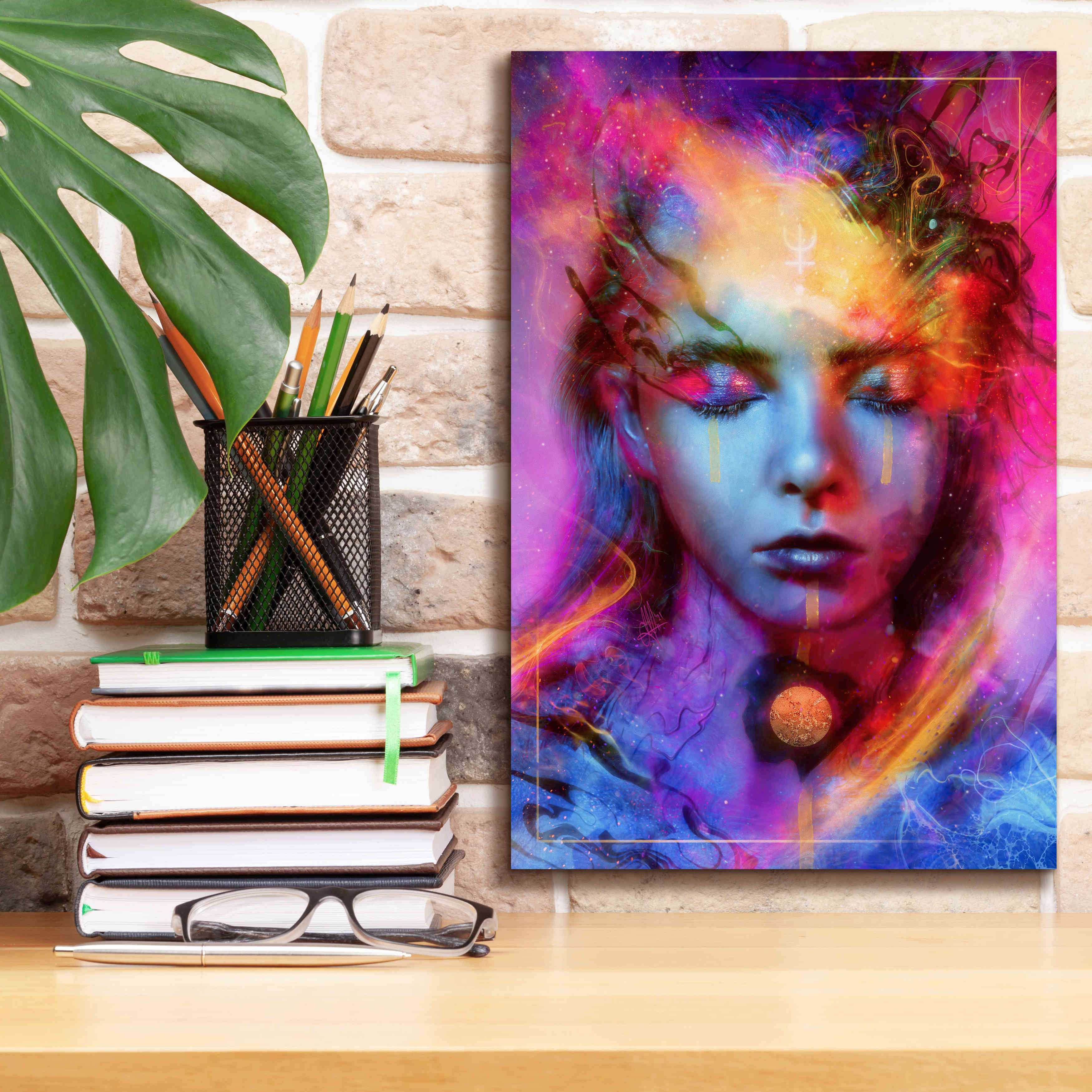 'Neptunian Metanoia' by Mario Sanchez Nevado, Canvas Wall Art,12x18