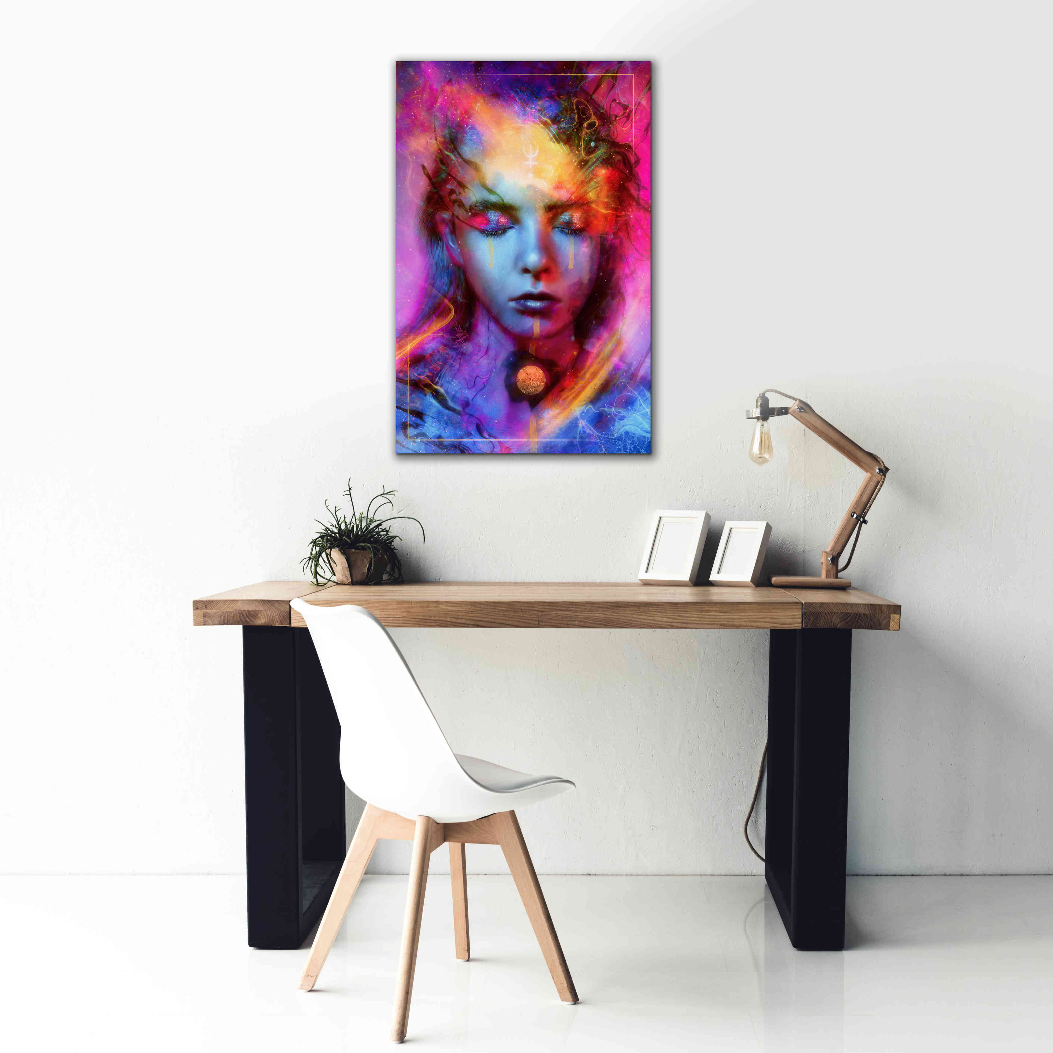 'Neptunian Metanoia' by Mario Sanchez Nevado, Canvas Wall Art,26x40