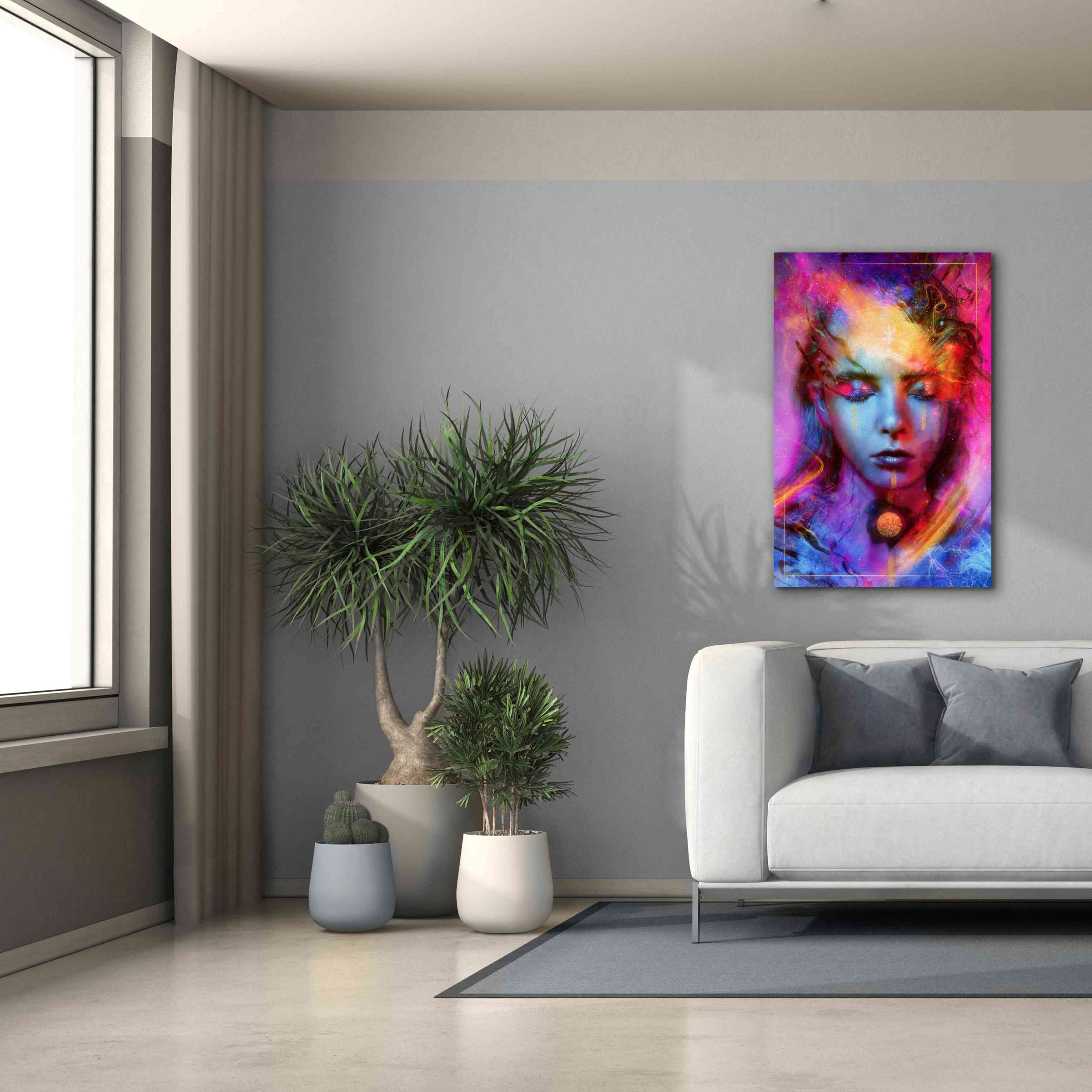 'Neptunian Metanoia' by Mario Sanchez Nevado, Canvas Wall Art,26x40