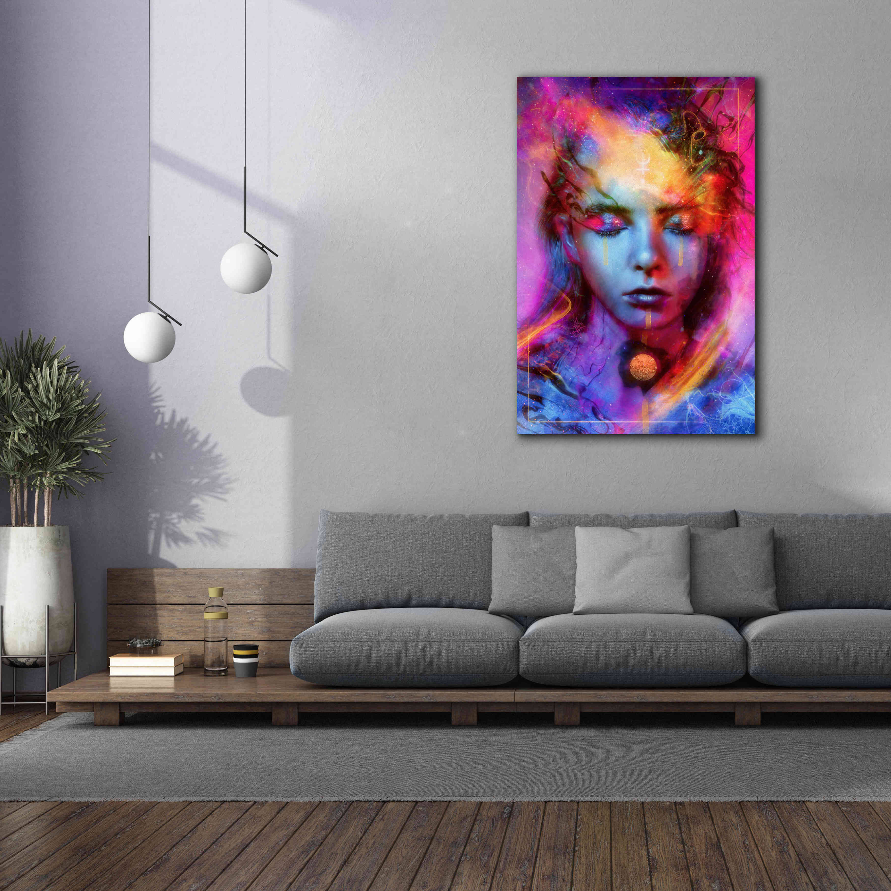 'Neptunian Metanoia' by Mario Sanchez Nevado, Canvas Wall Art,40x60