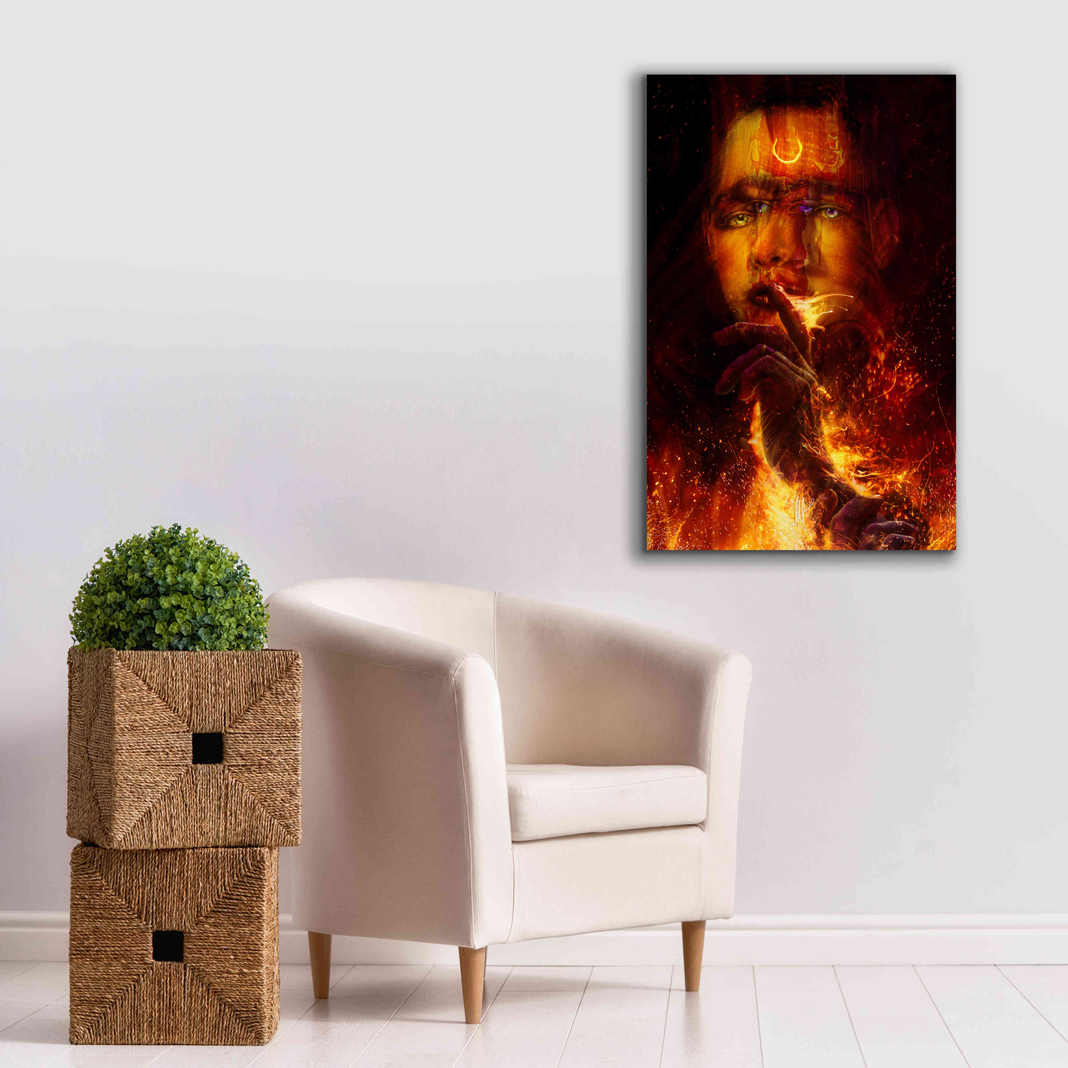 'Passive Agressive Heatwave' by Mario Sanchez Nevado, Canvas Wall Art,26x40