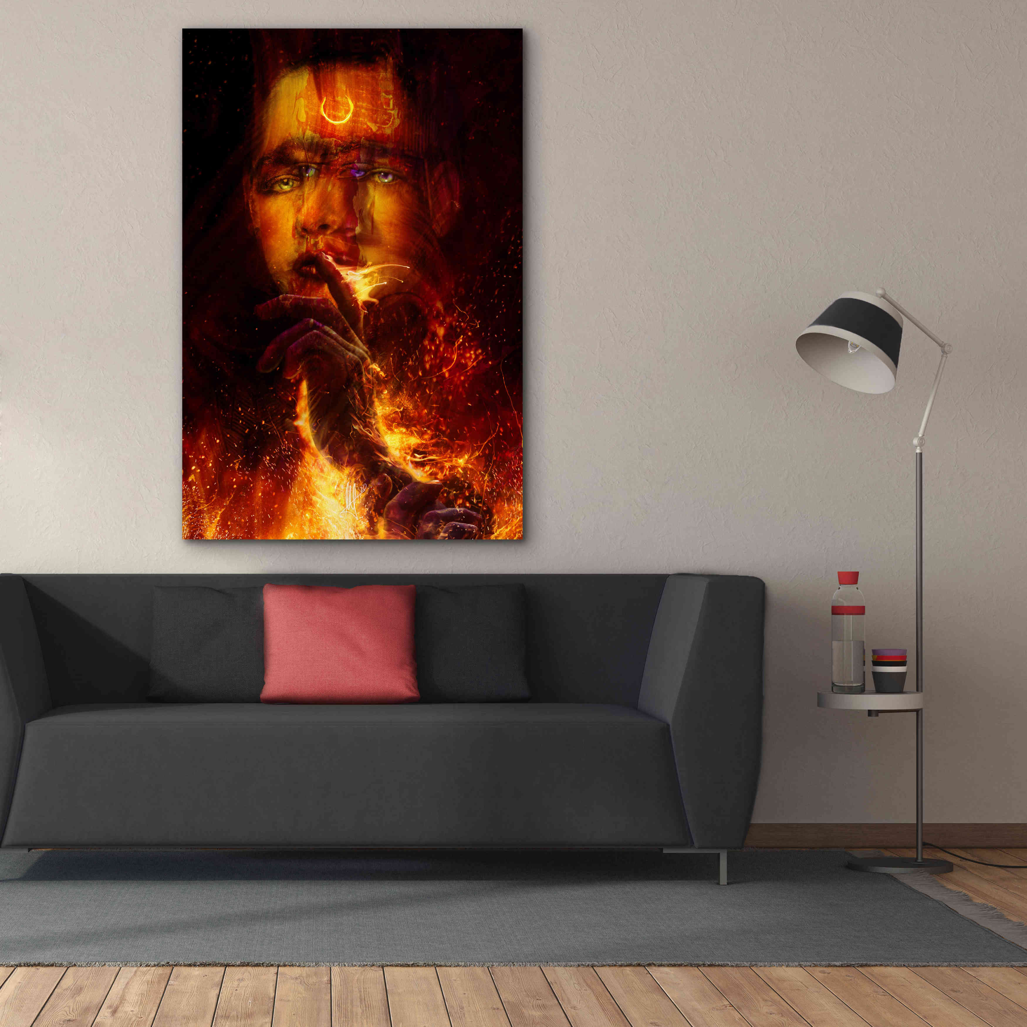 'Passive Agressive Heatwave' by Mario Sanchez Nevado, Canvas Wall Art,40x60