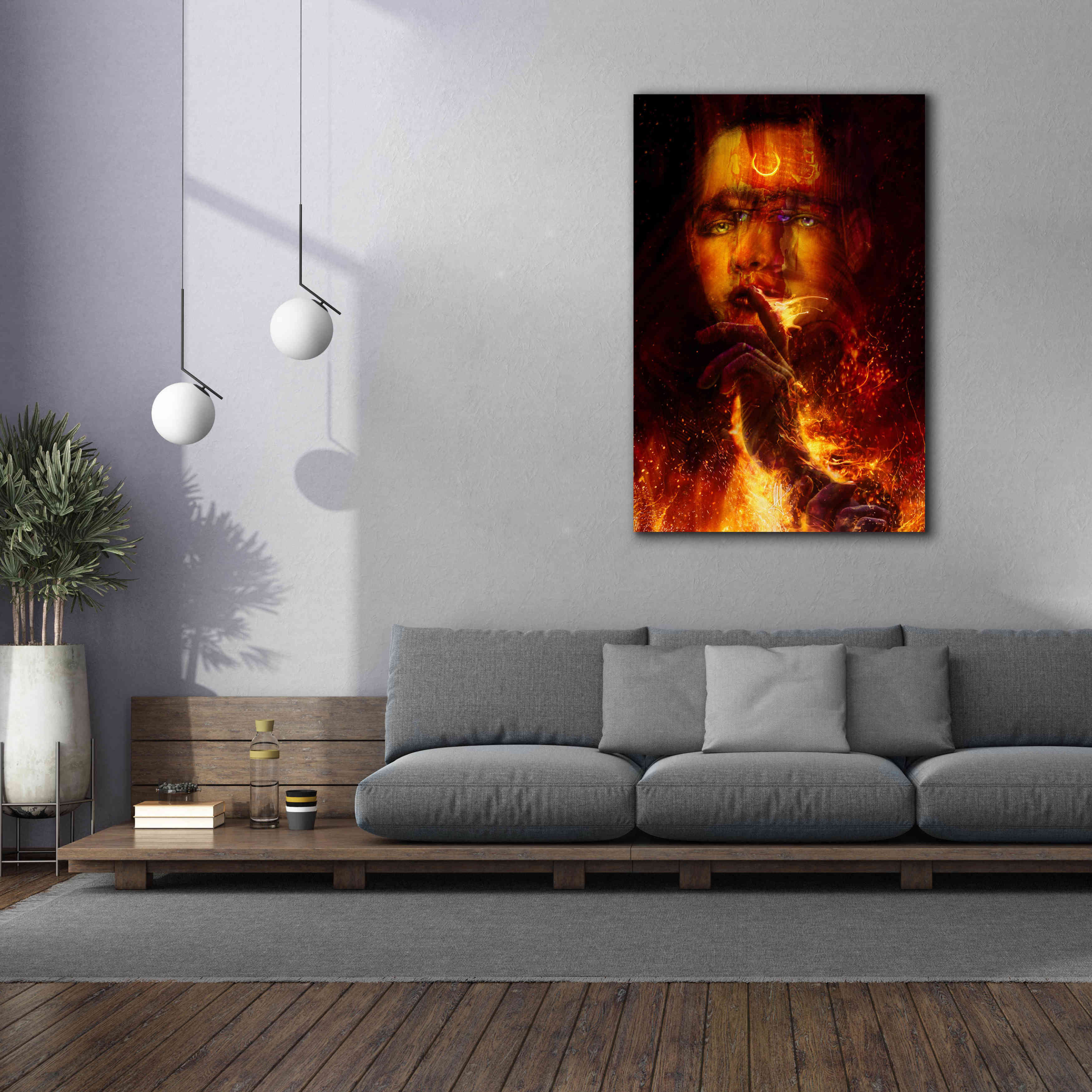 'Passive Agressive Heatwave' by Mario Sanchez Nevado, Canvas Wall Art,40x60