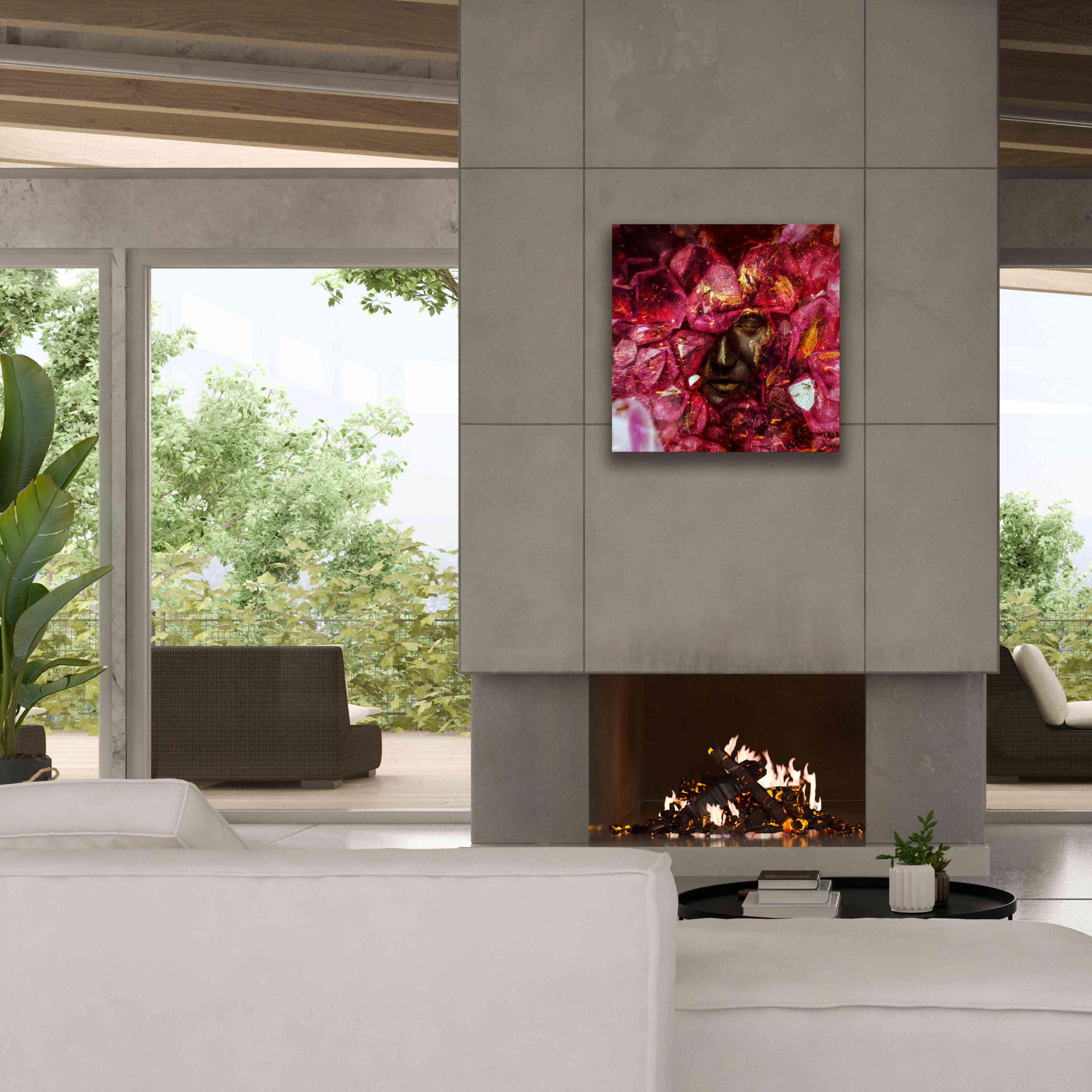 'States of the Matter - Crystallize' by Mario Sanchez Nevado, Canvas Wall Art,26x26