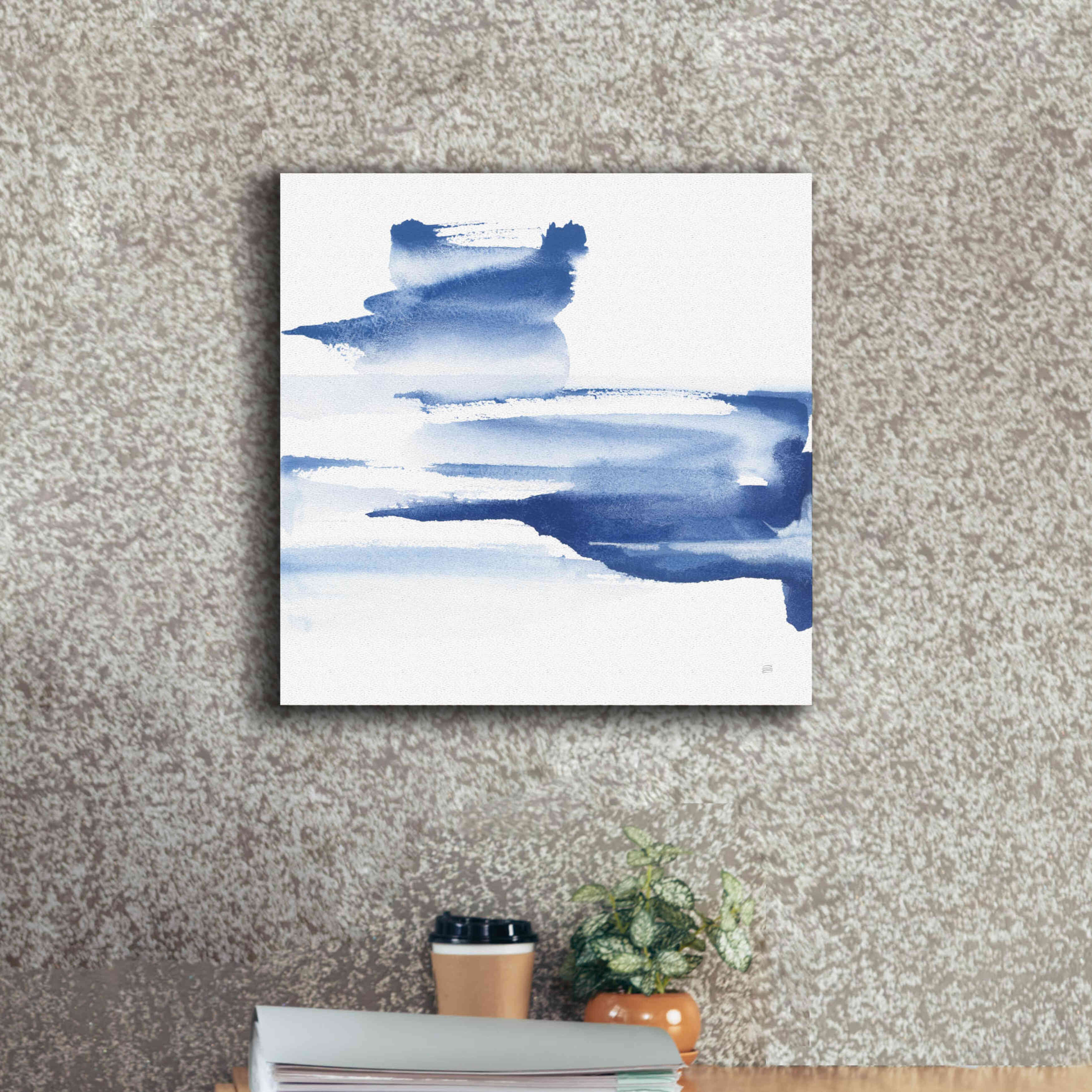 'Classic Blue IV' by Chris Paschke, Giclee Canvas Wall Art,18x18